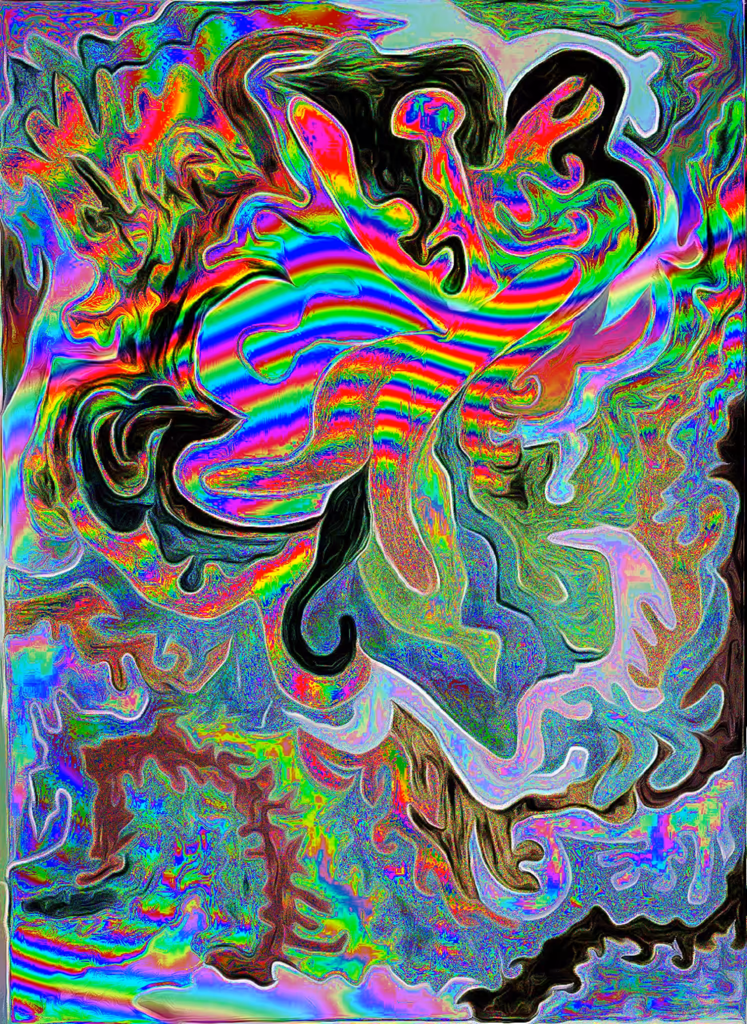 Random Drawing Glitched