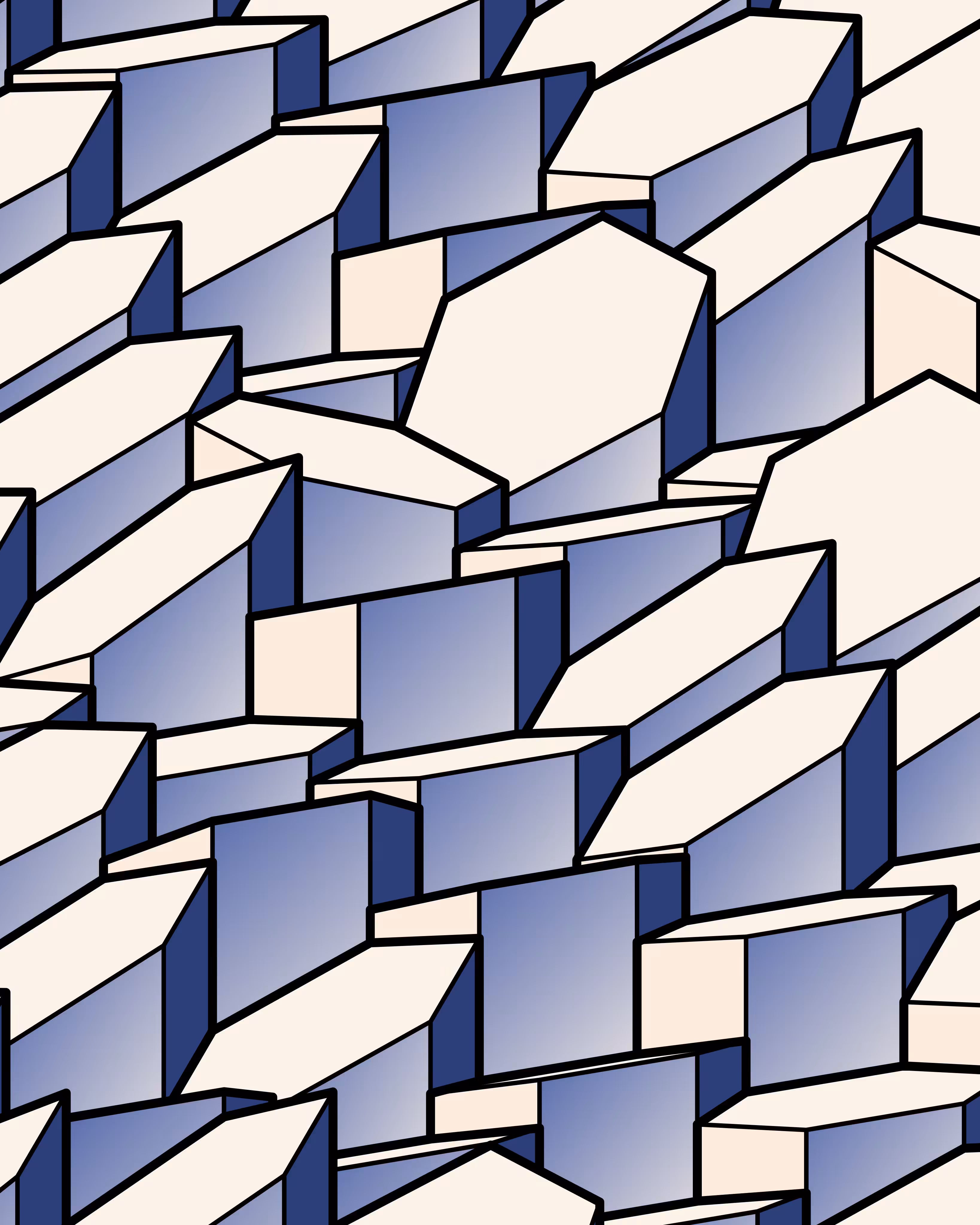 Hexagones Landscape #146
