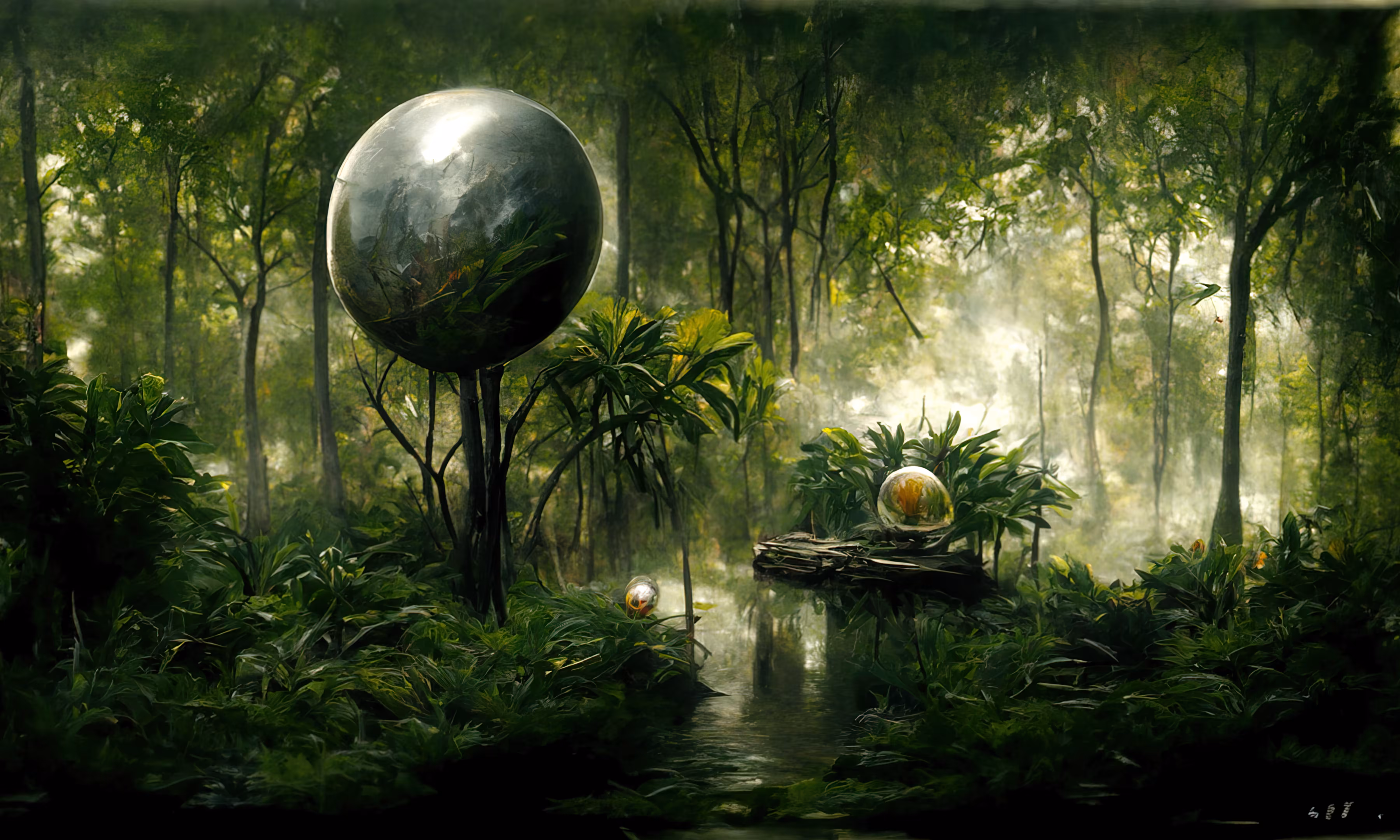 Invaded by Time and Reflection#7