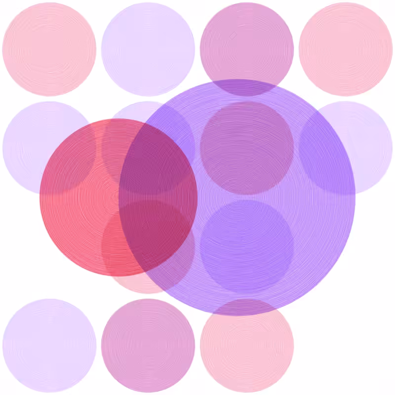 Brushed Circles #153