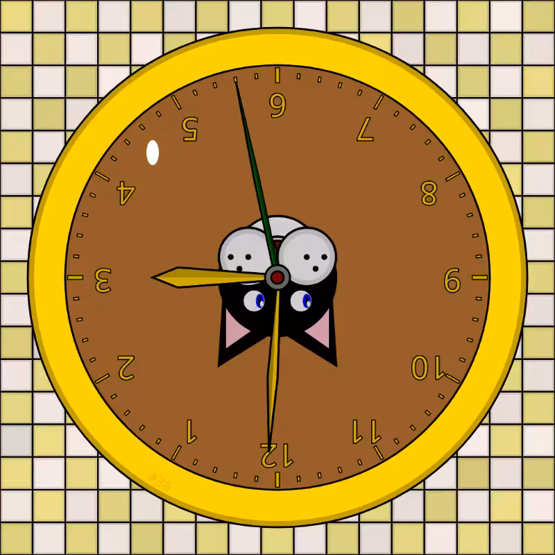 The Shifting Clockscape #36