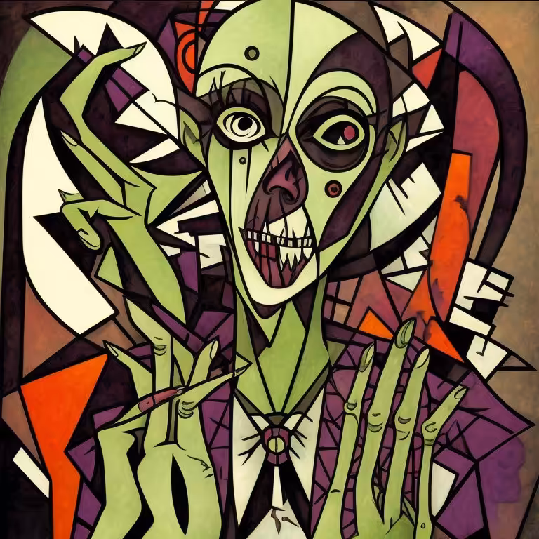 Zombie cubisme #4 #1