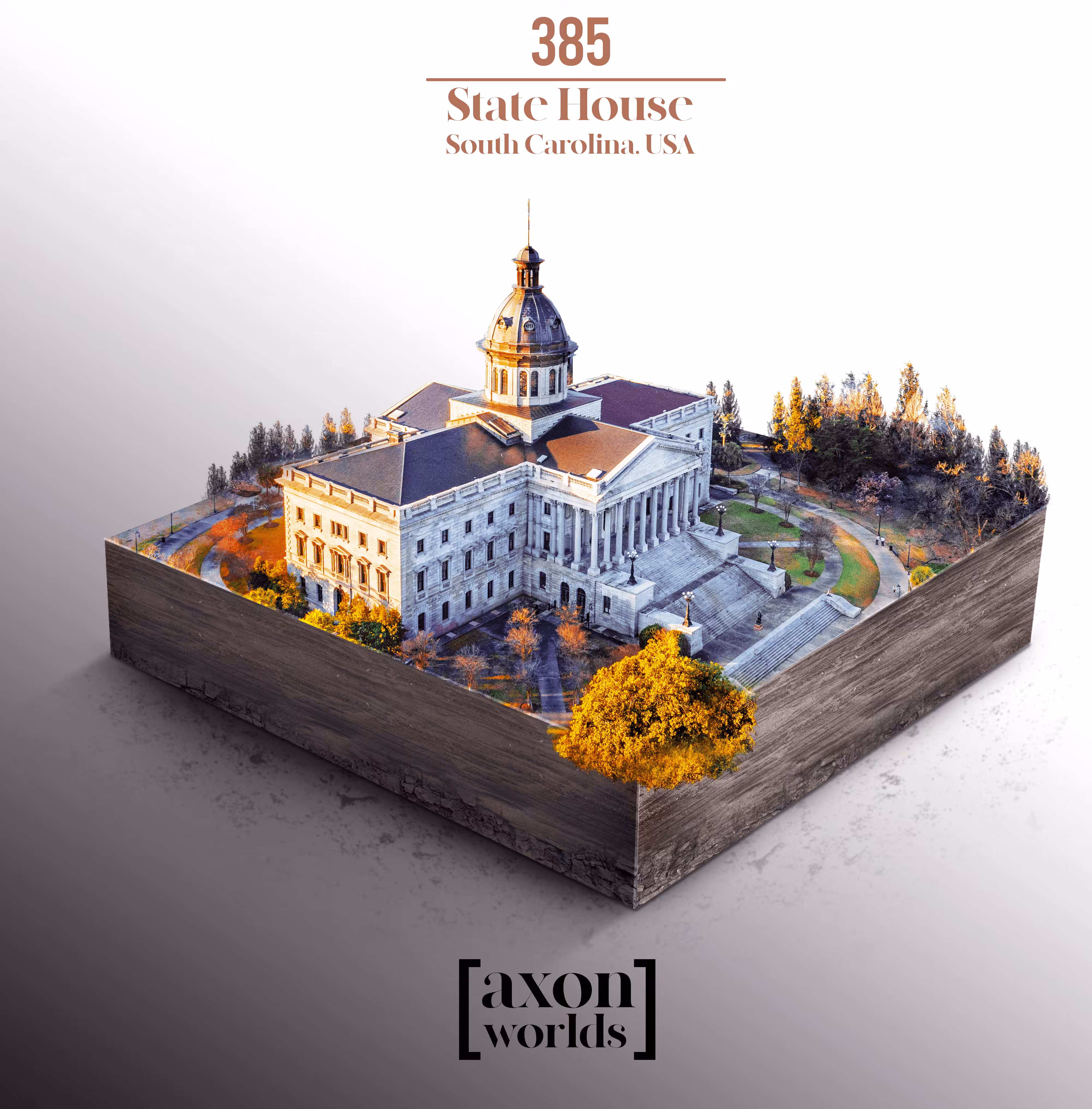 AXON WORLD | 385 | STATE HOUSE | SOUTH CAROLINA | USA | MICRO WORLD