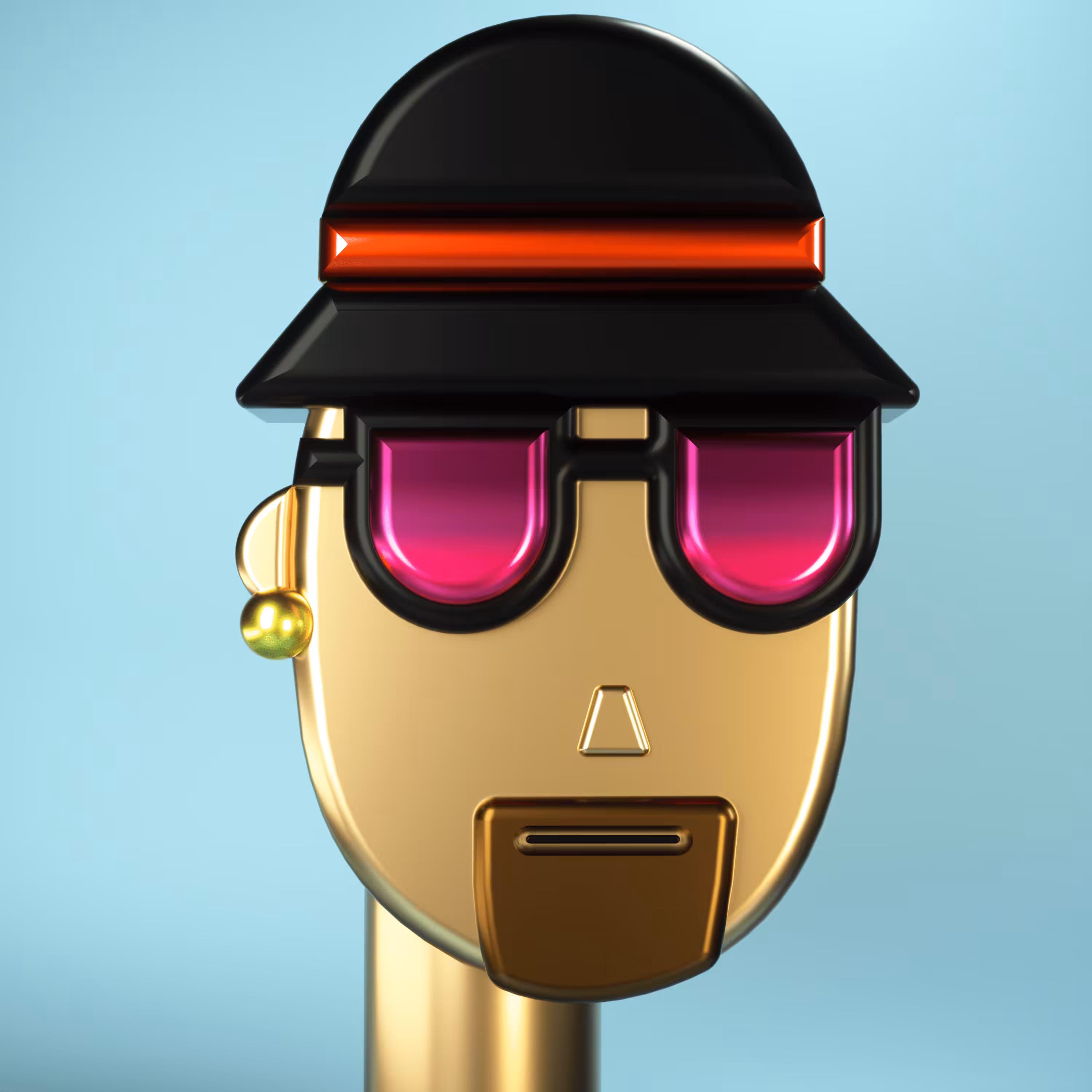 3D Chrome Punk #0610