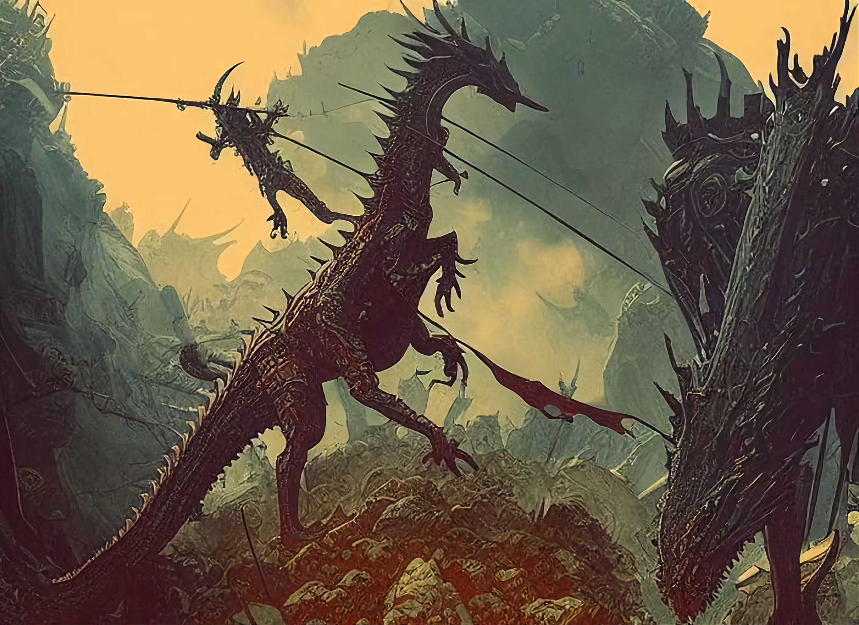 The fall of Dragons 