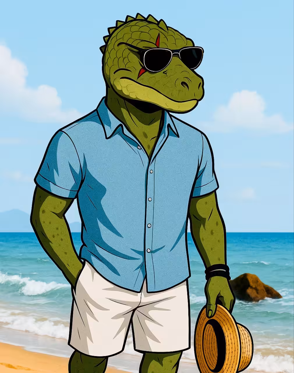 🎩The Gentle Reptile