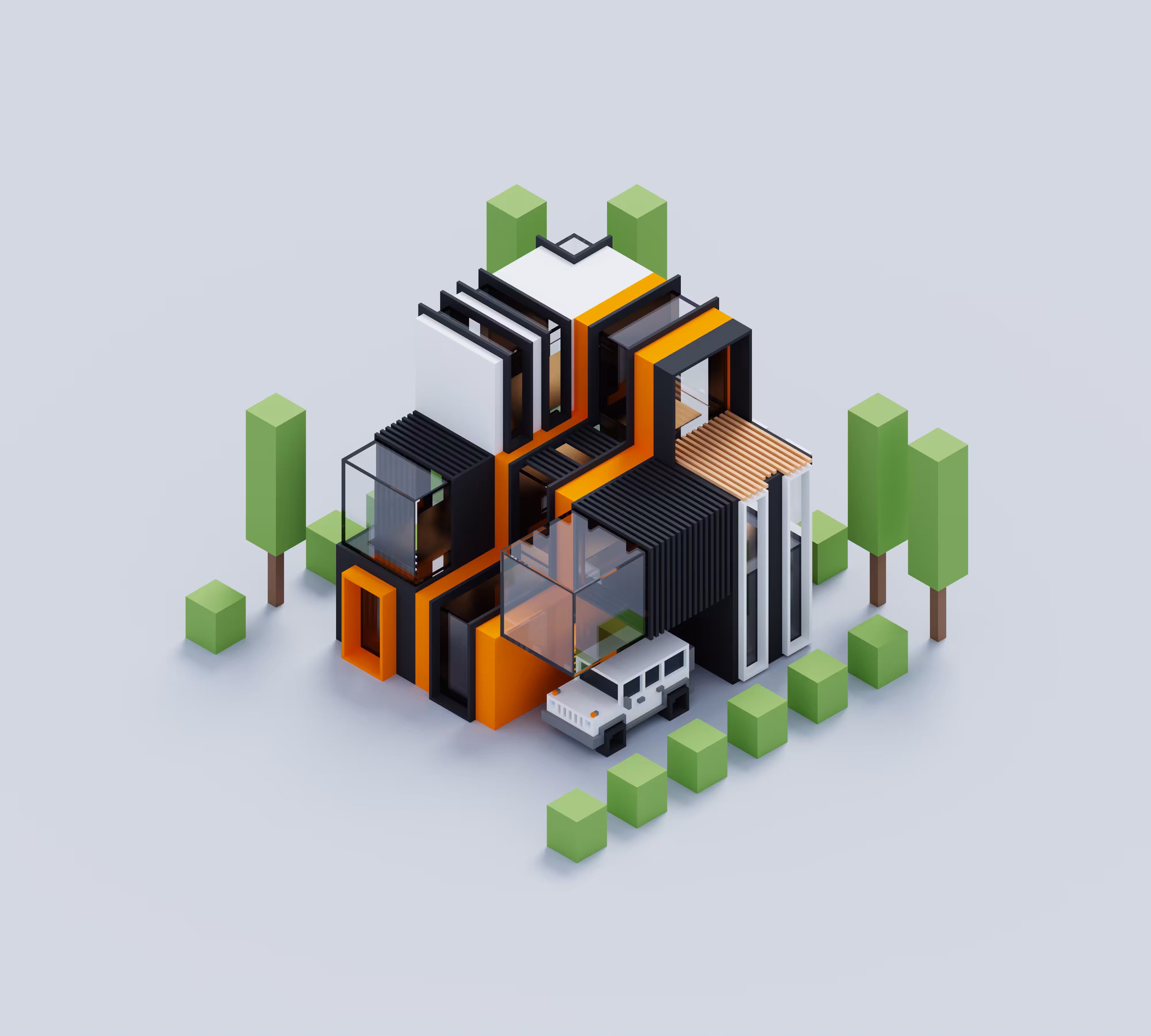 Modern Cubism