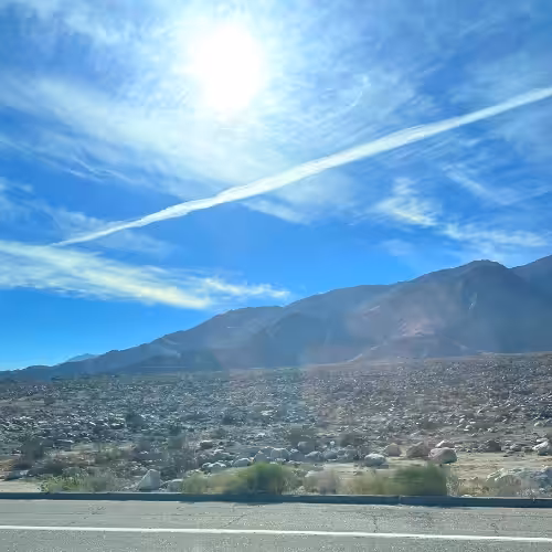 outside of Palm Springs