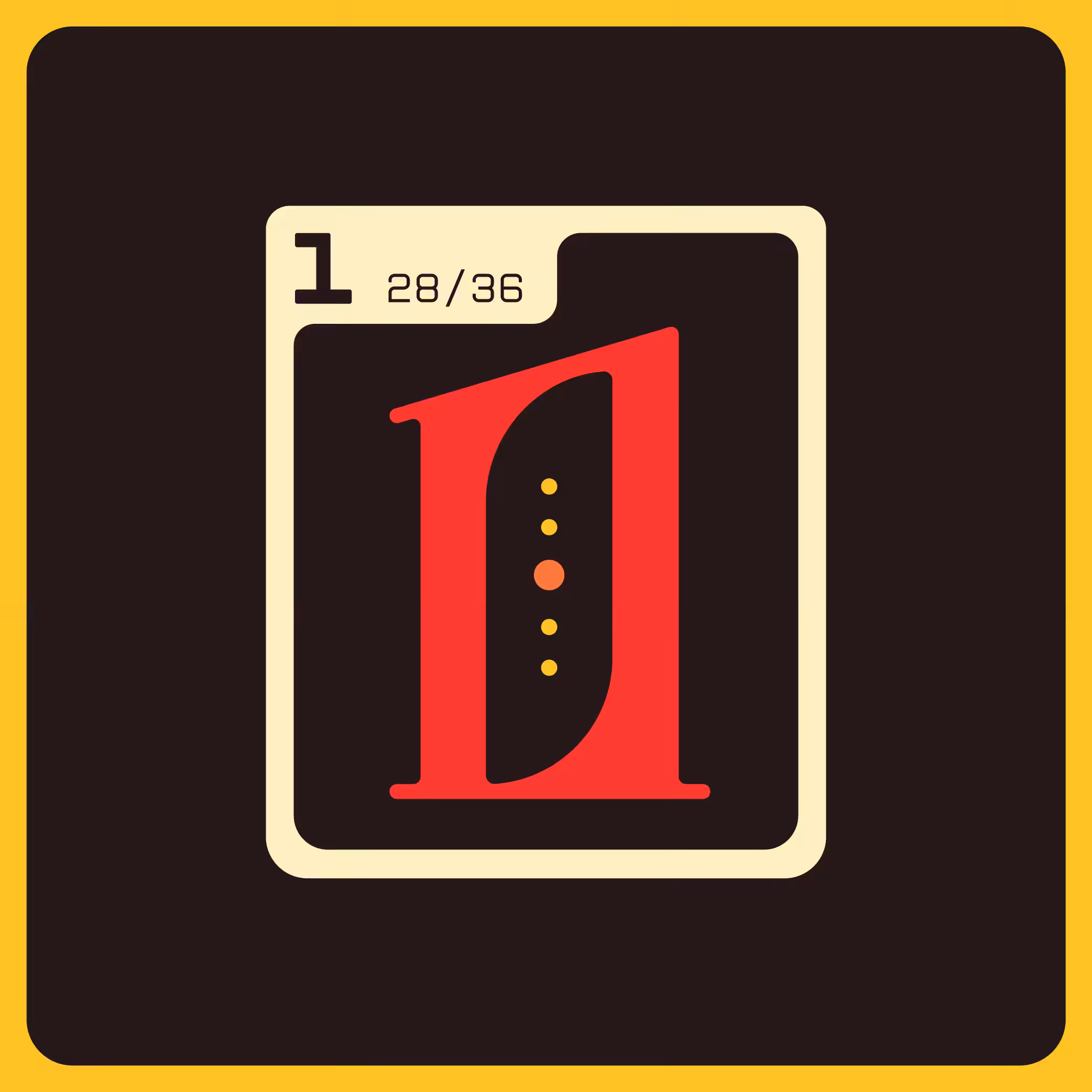 Alphabet Badge Series - 1