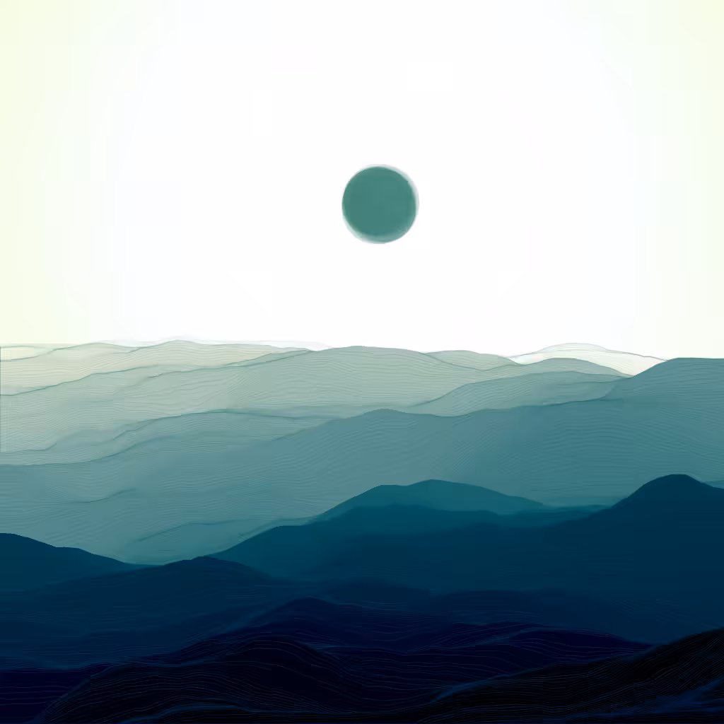 Valley at Dawn #210