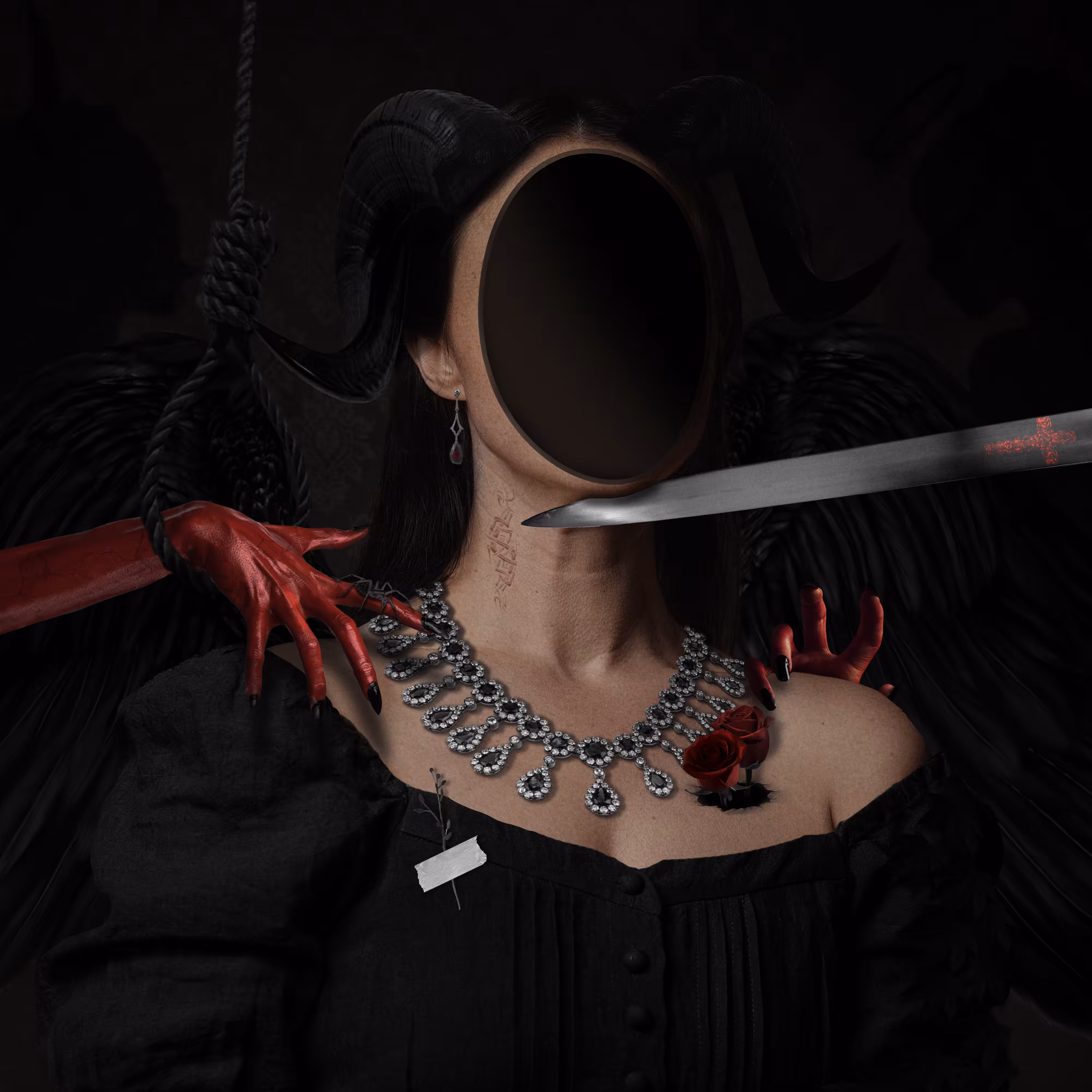Faceless - Red Rose