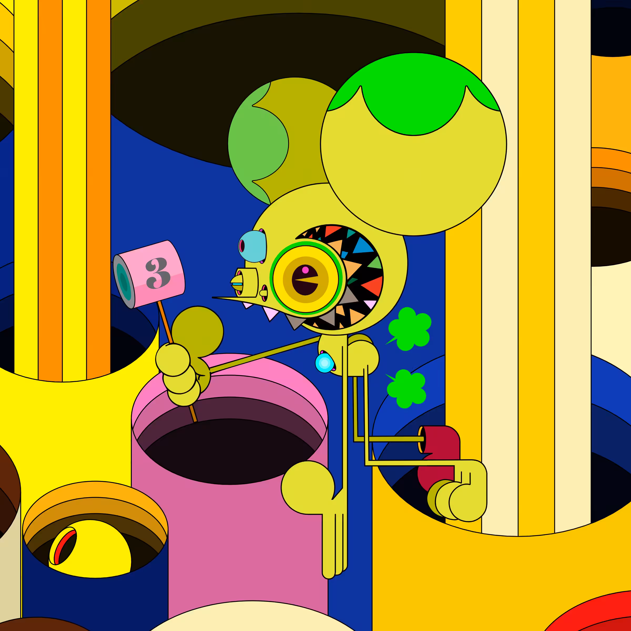 Neogen Space Monkeys #3047