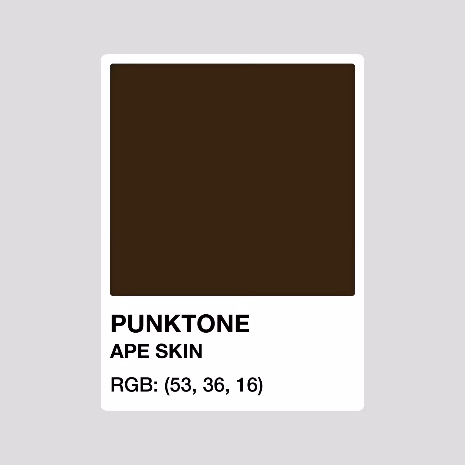 PUNKTONE APE SKIN