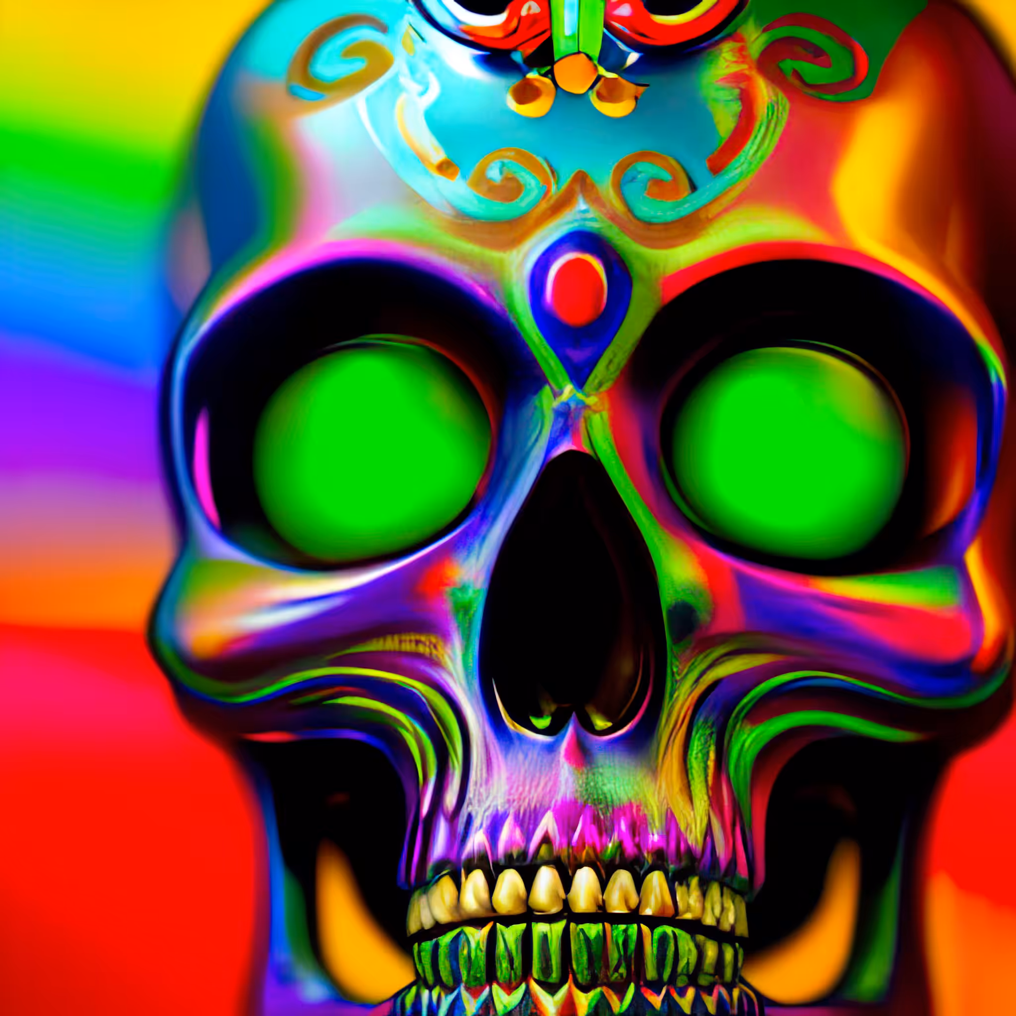 Head Case - A Color Study: Head Case #430