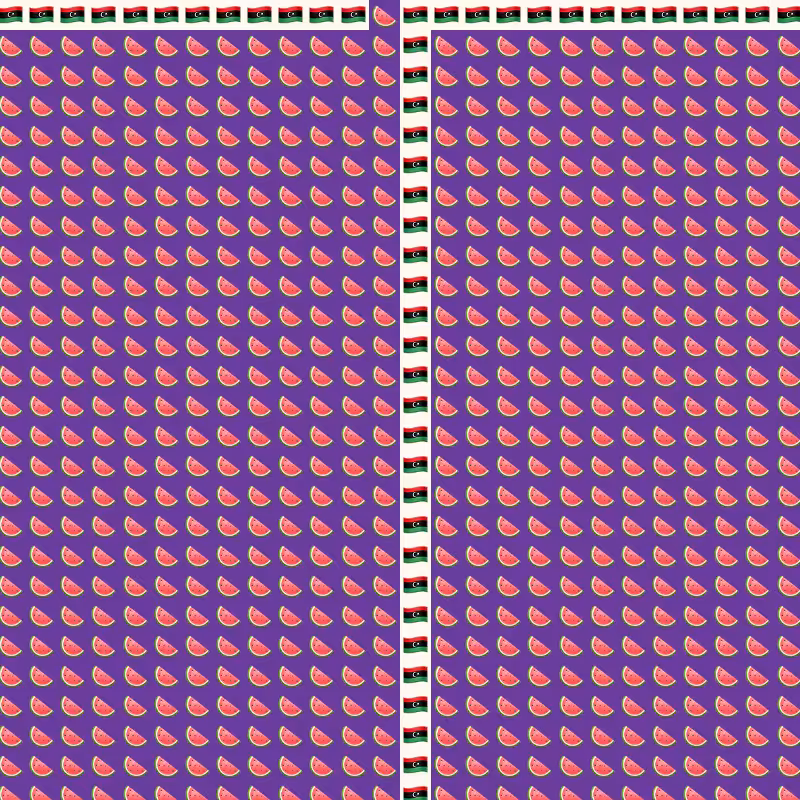 Elementary Cellular Emoji Automata #58