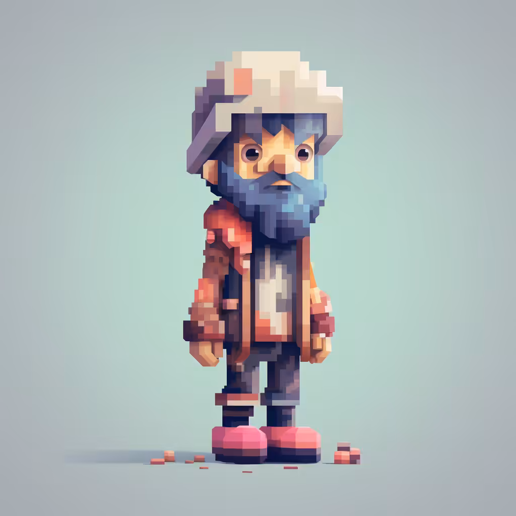 Tez Pixel Figure #138