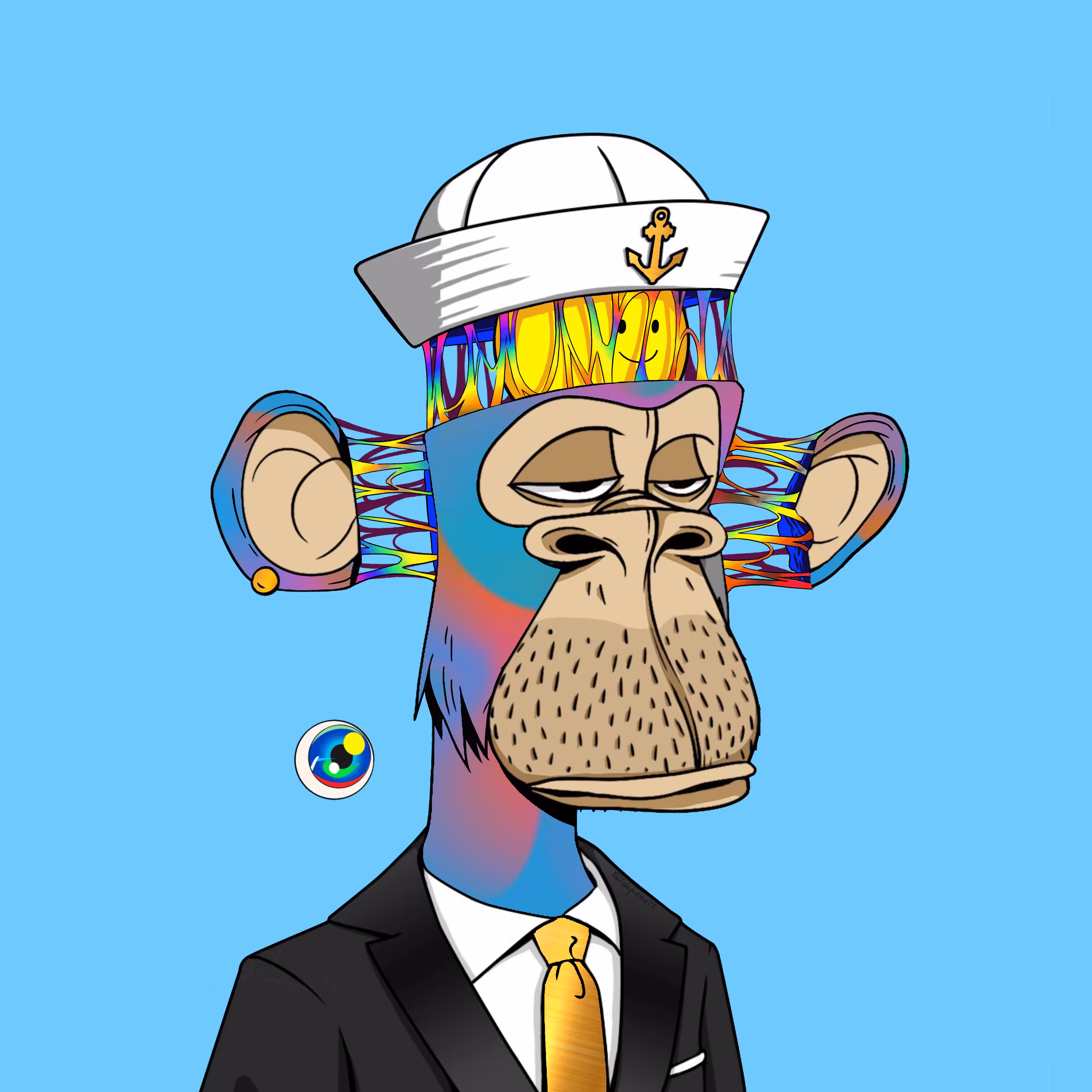 Bored Ape 8814 x Sickpencil