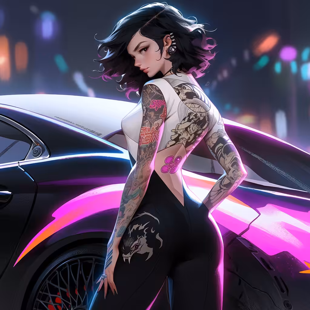 Girls, Cars and Bikes #3