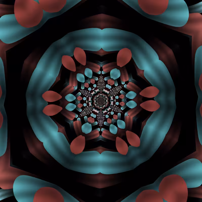 Fractal Flower #43