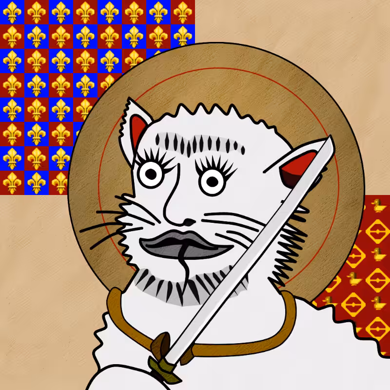 Famous Medieval Cat #59