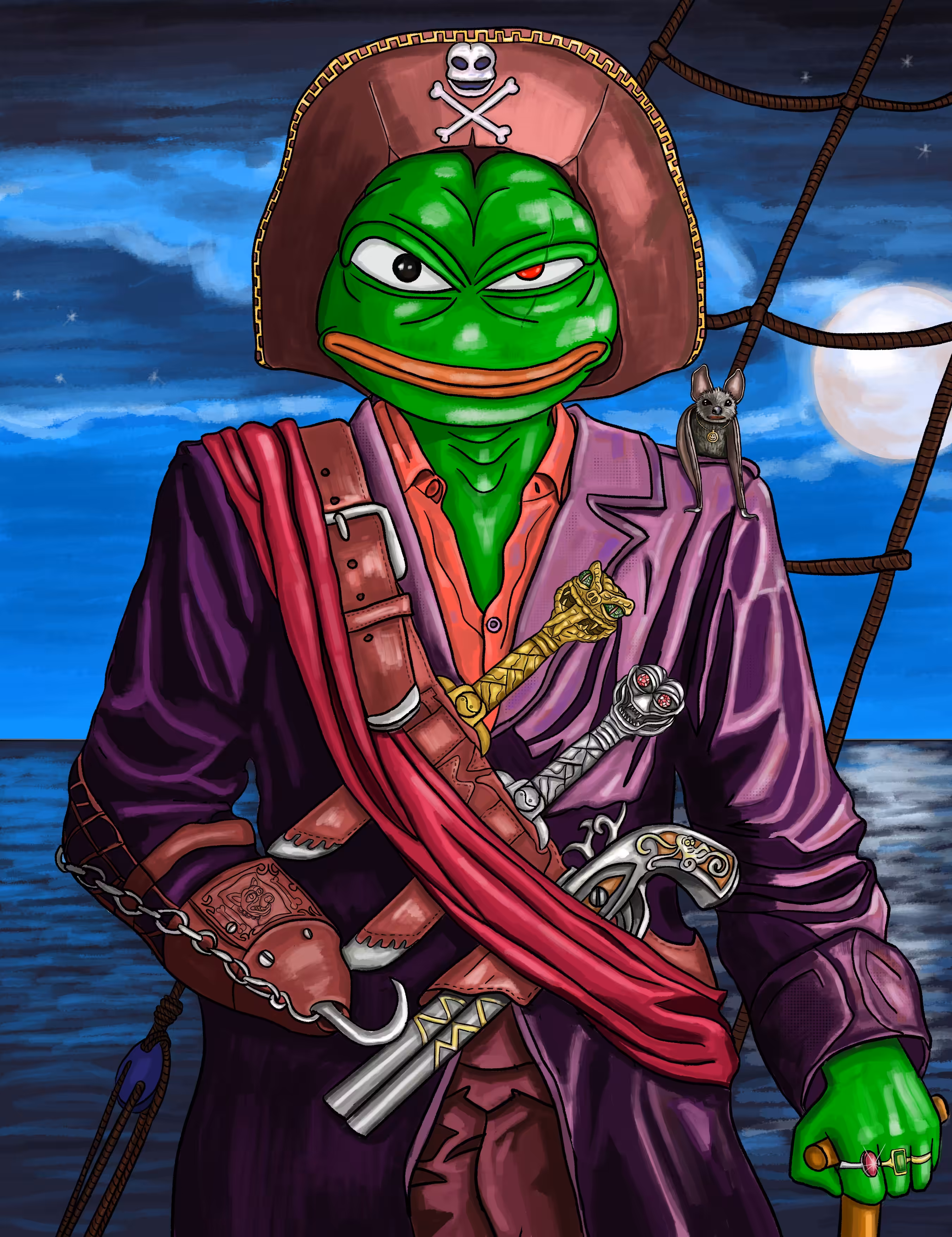 THE PIRATE🐸🏴‍☠️