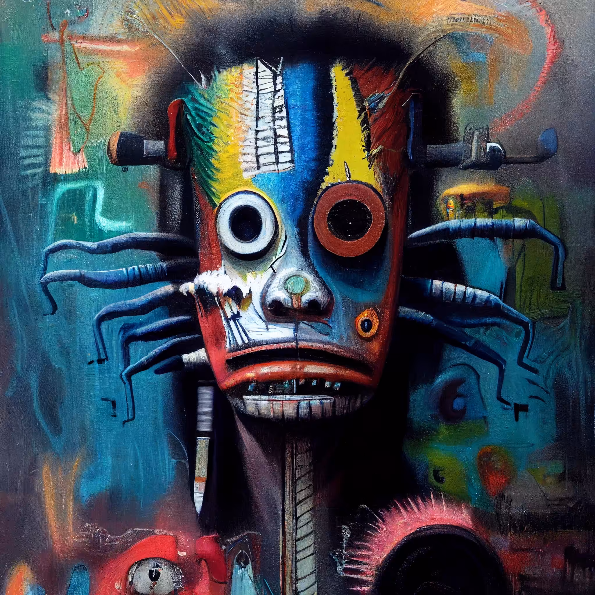 Basquiat Little Creatures: Little Creature #00418