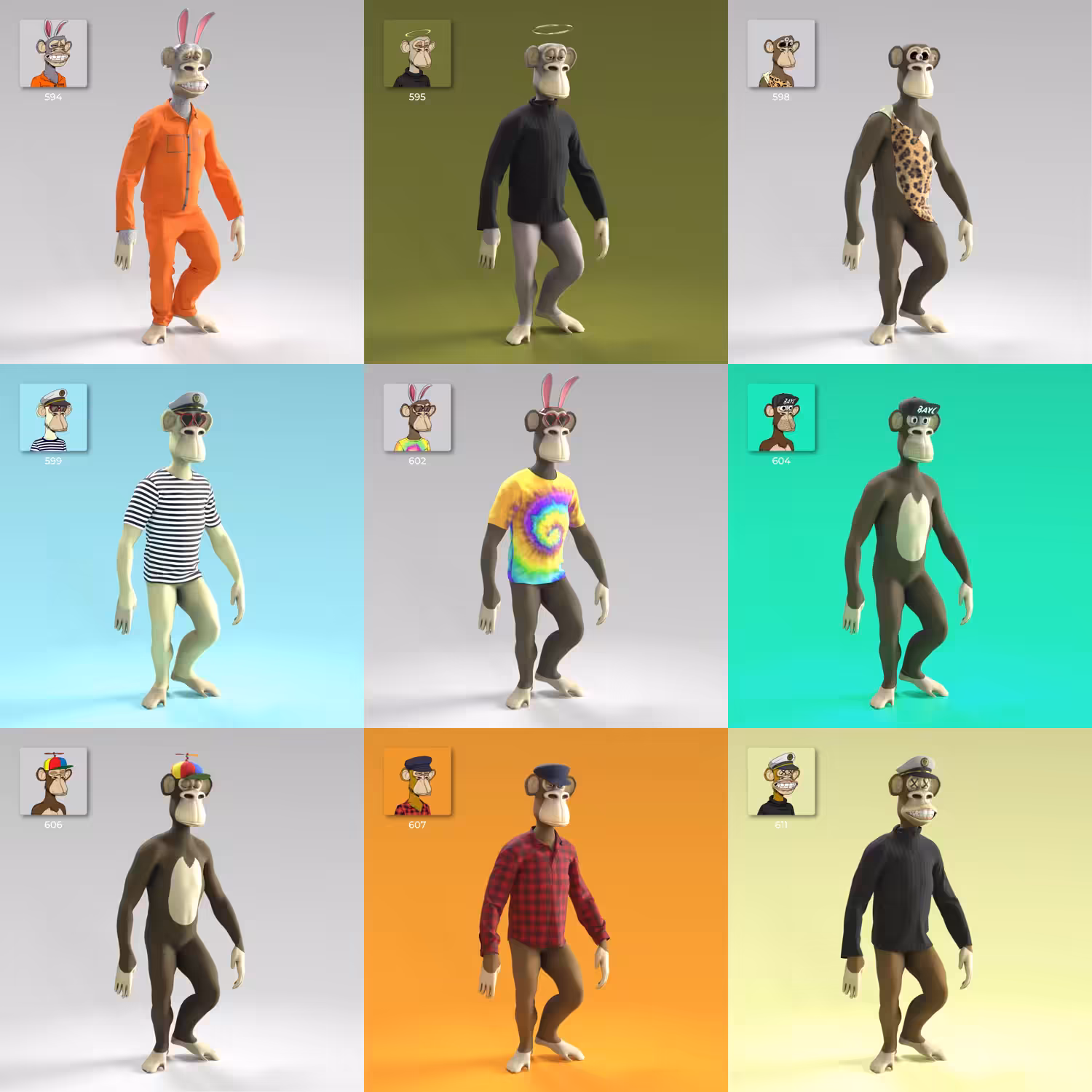 The first nine