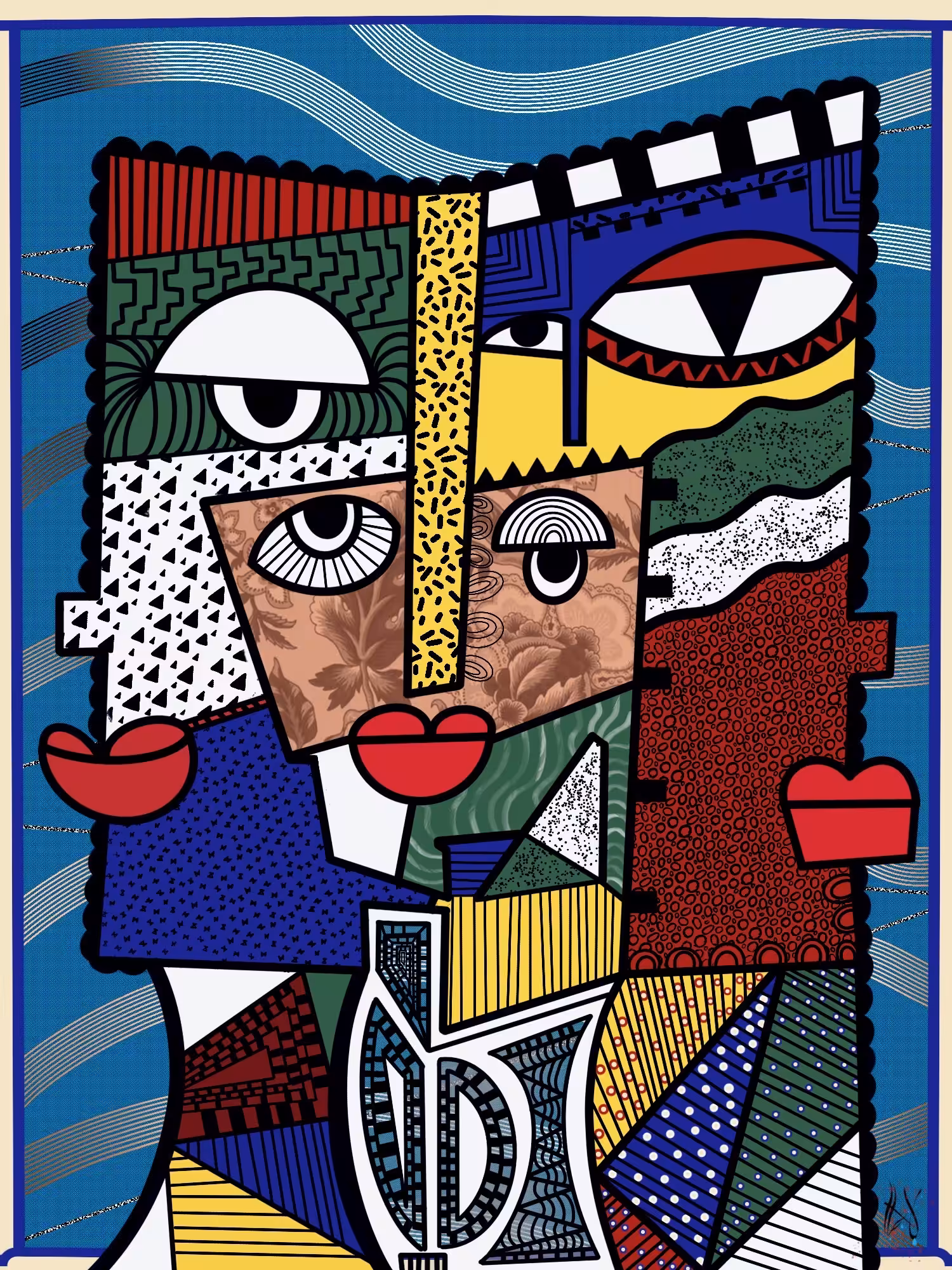 Faces in Pattern