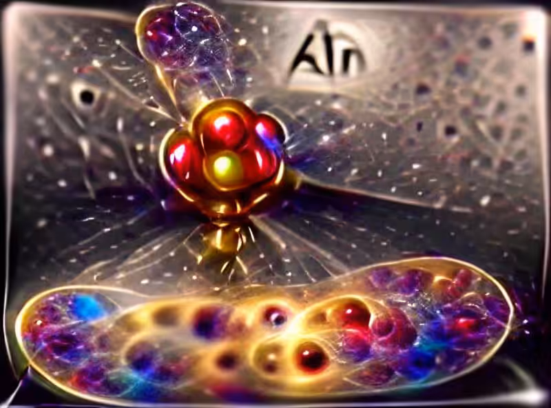 Abraham's First Works: The universe in a single atom