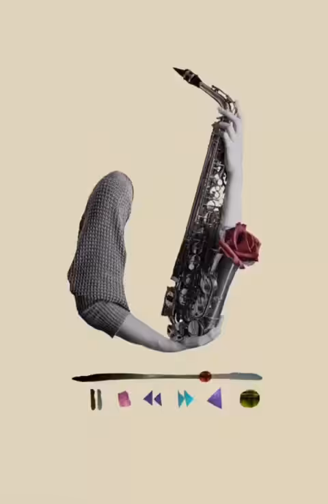 Sax on Phone