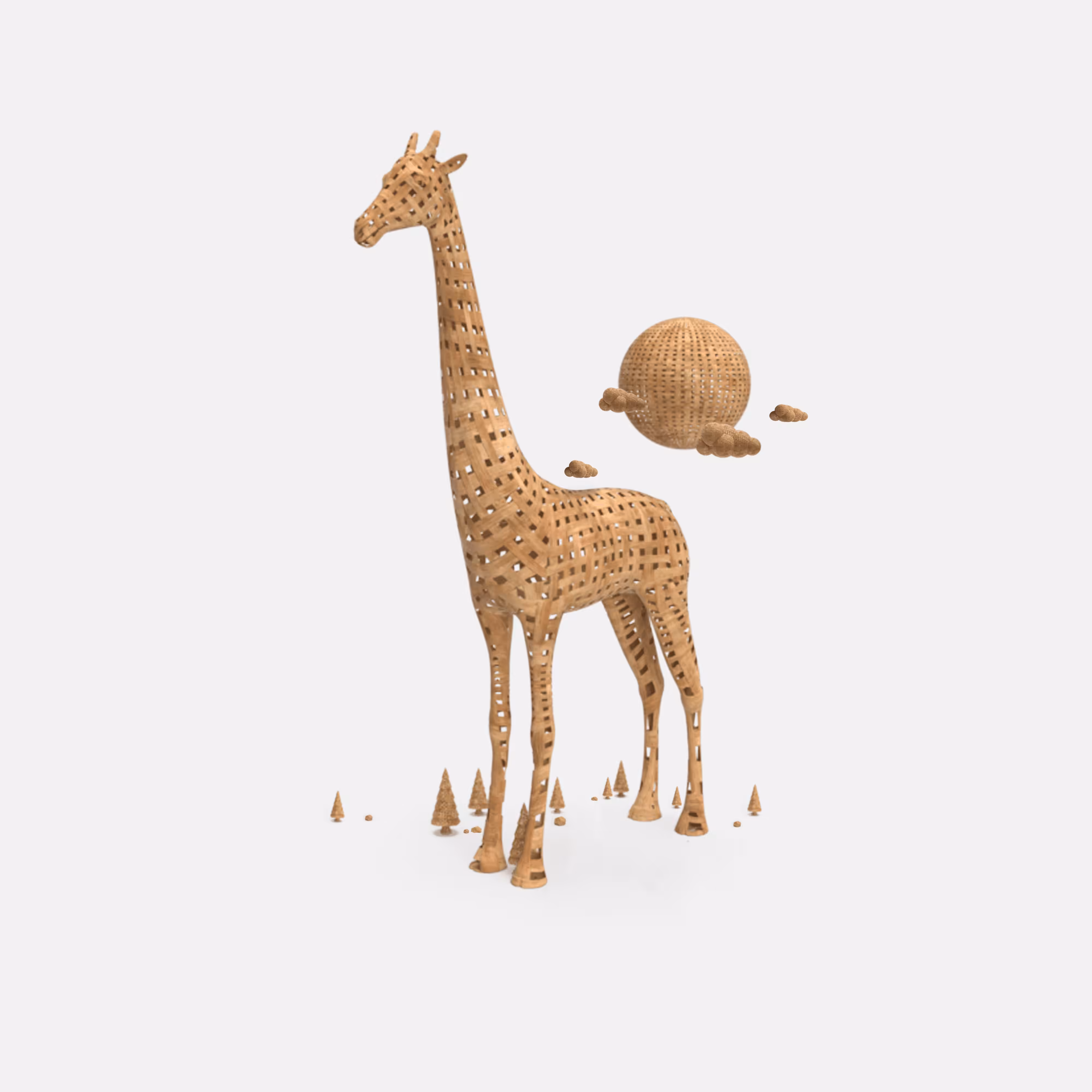 The giraffe weighs 900,000,000,000 kg.