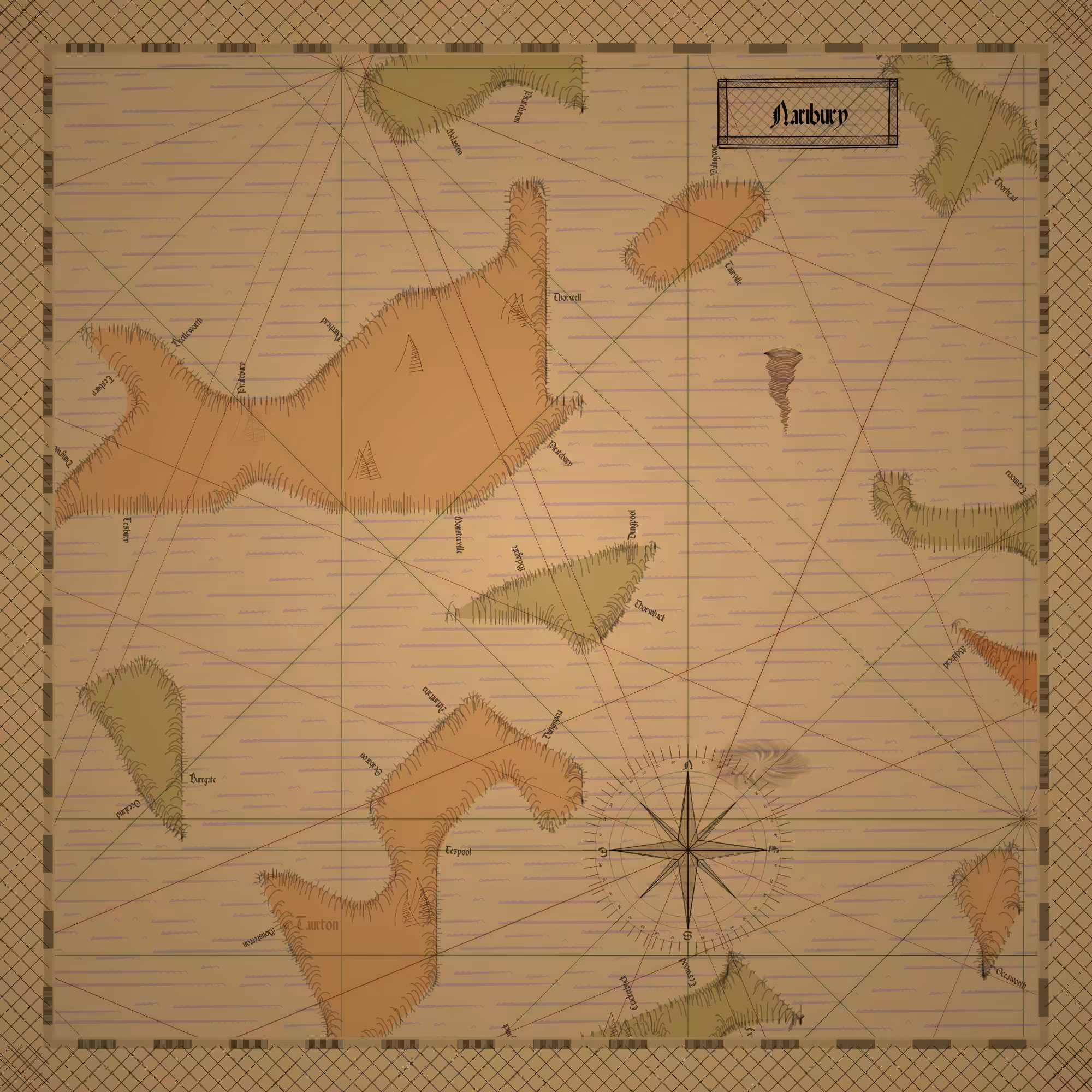 Nautical Map #3