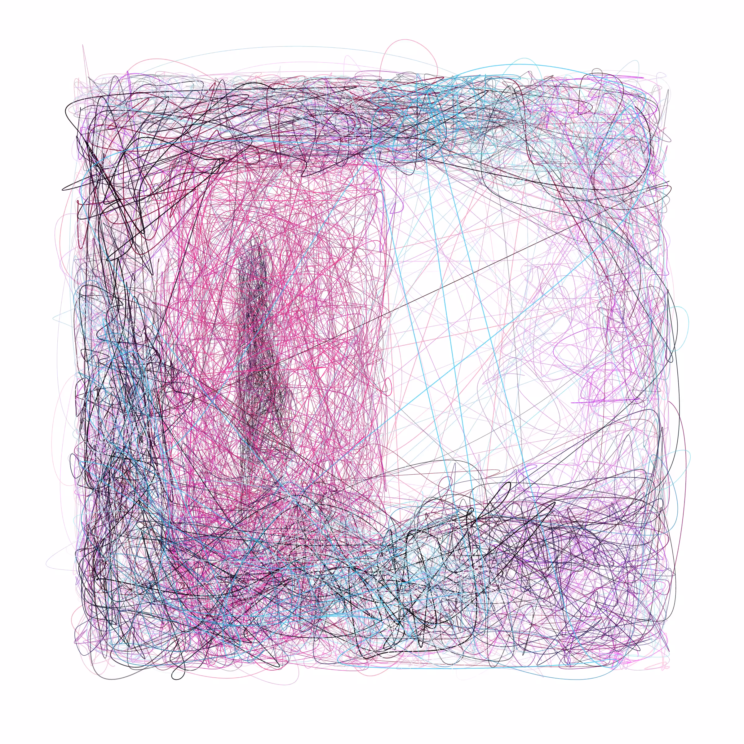 Scribbled Boundaries #693