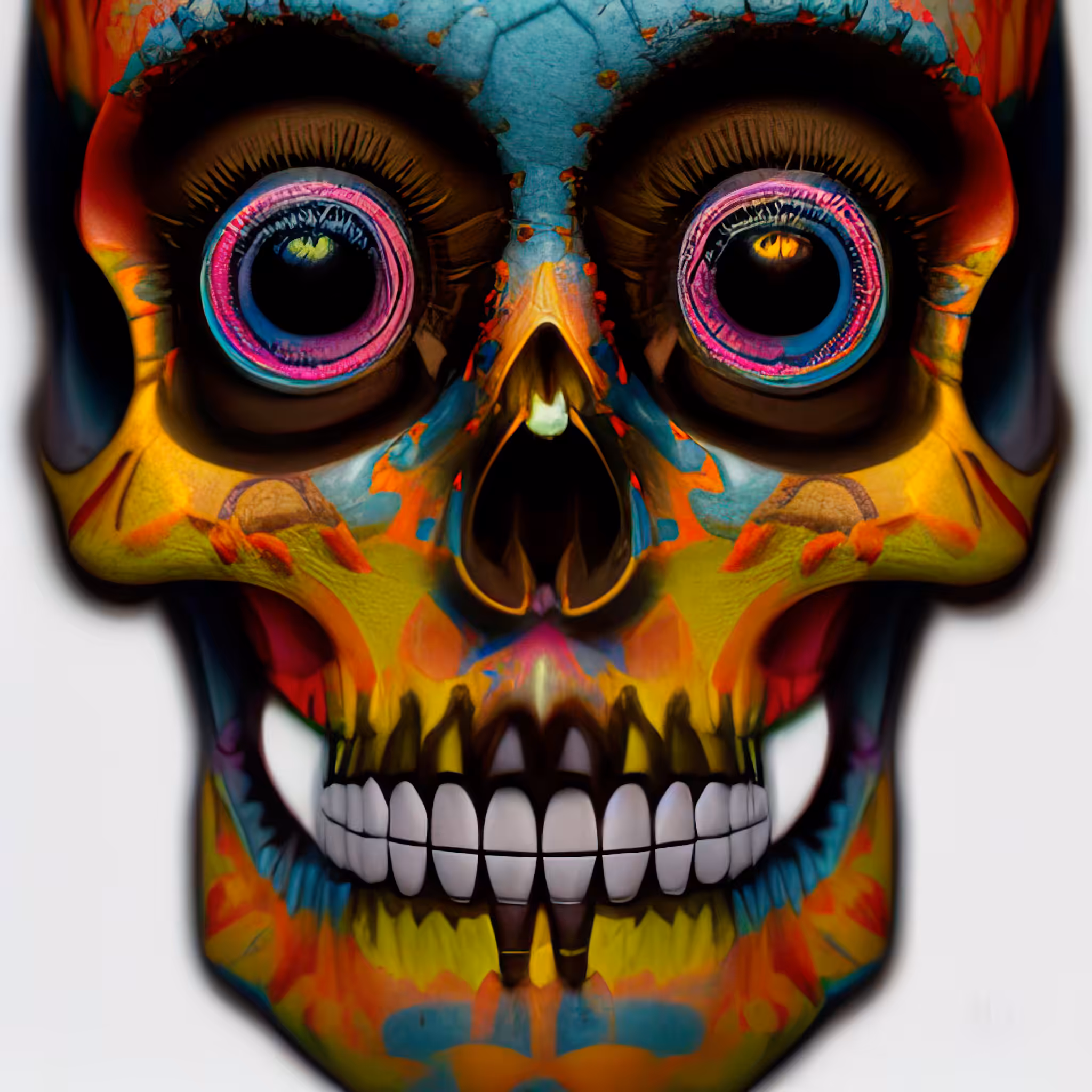 Head Case - A Color Study: Head Case #206