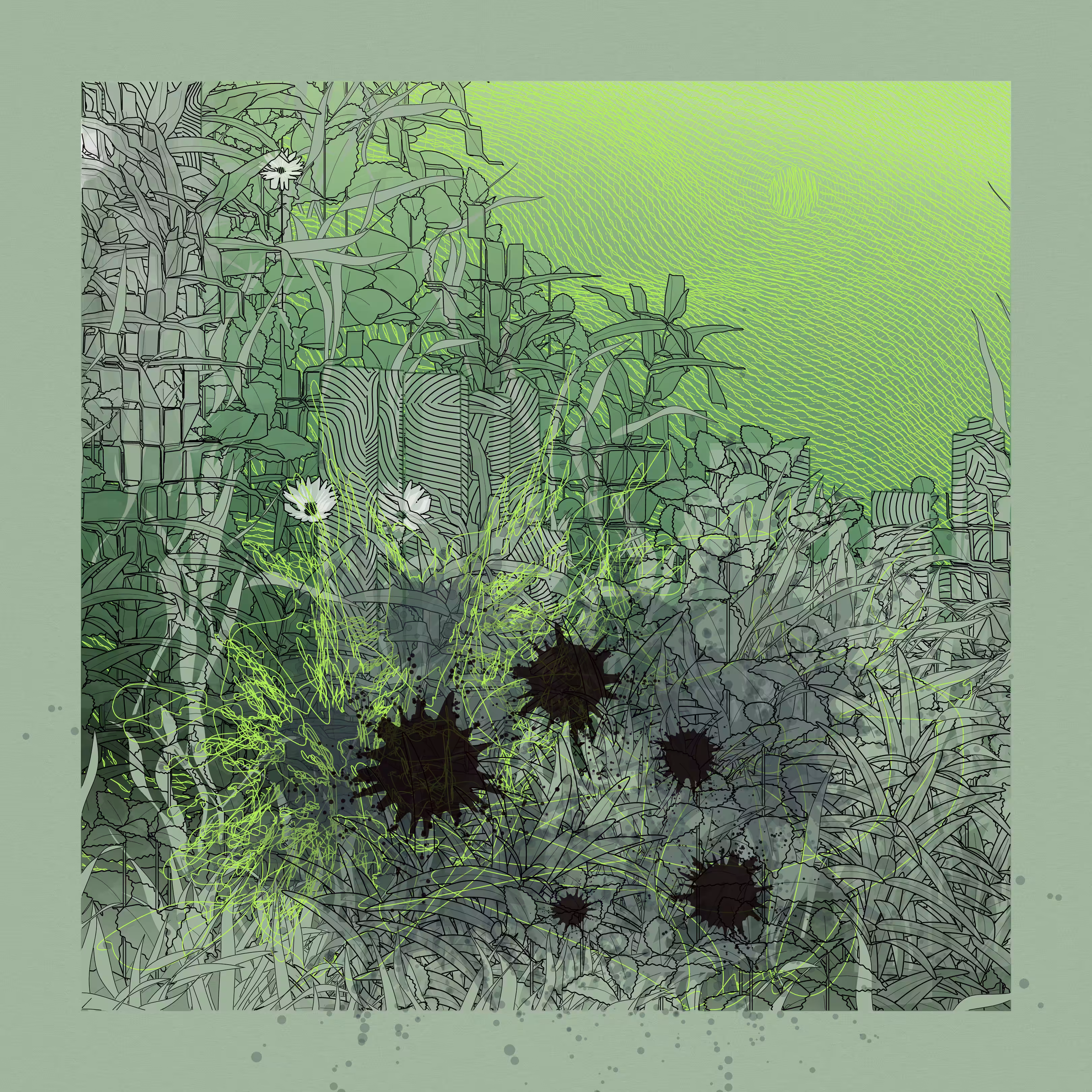 Landscape with Carbon Capture #8719