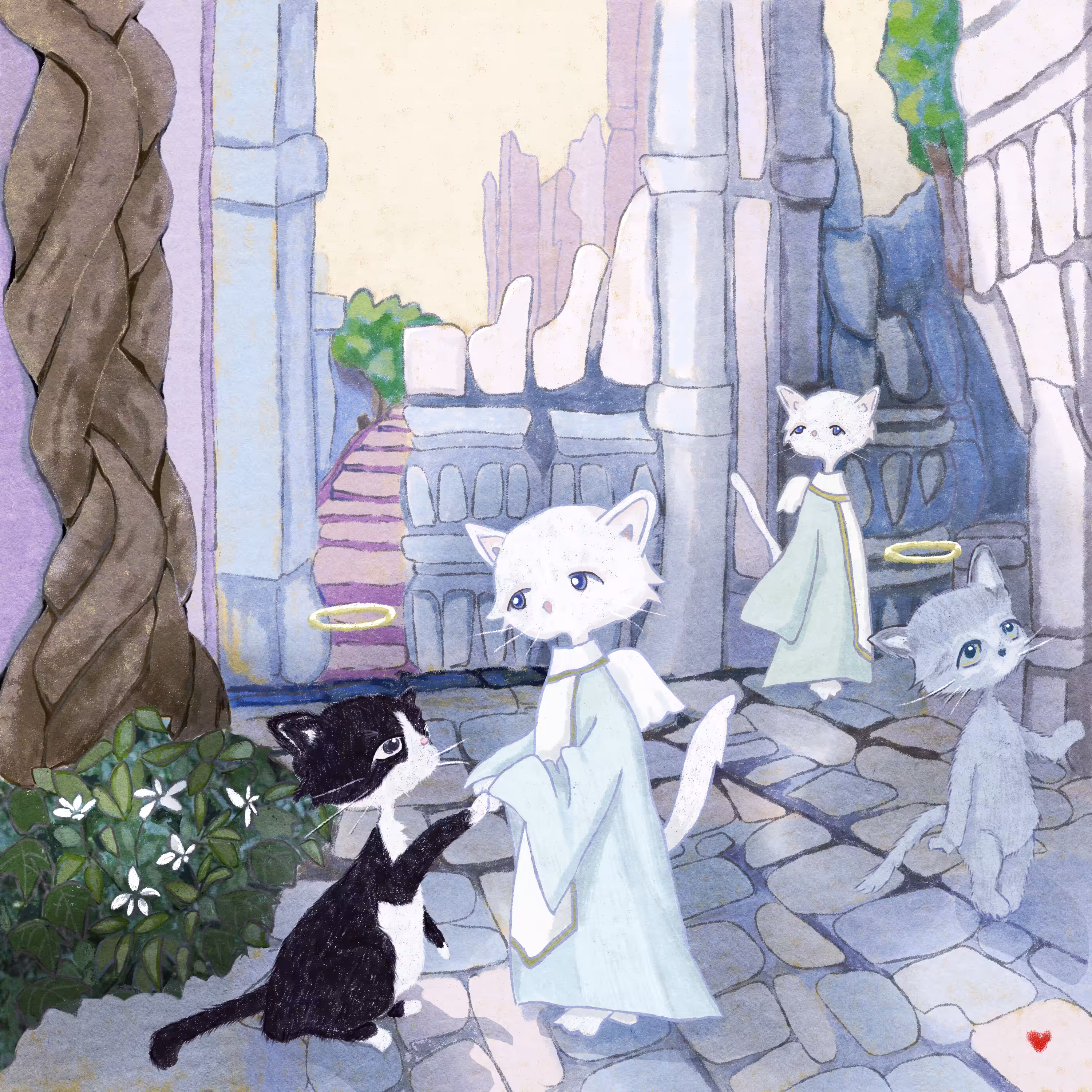 Artworks: JivaCAT Artworks #4:WalkingPractice