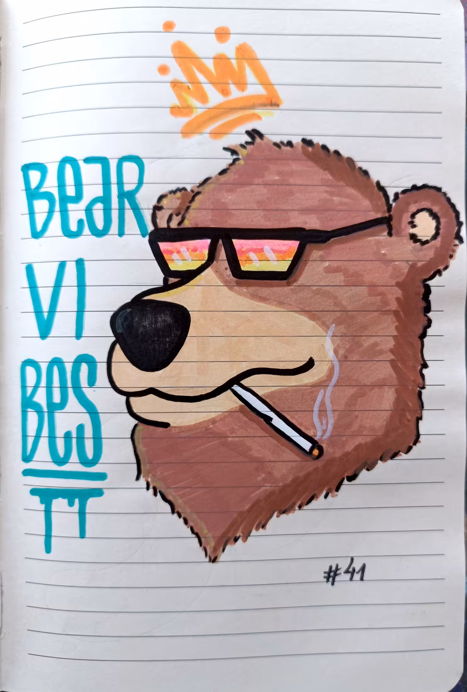 SketchBook : #41 Bear Vibes 