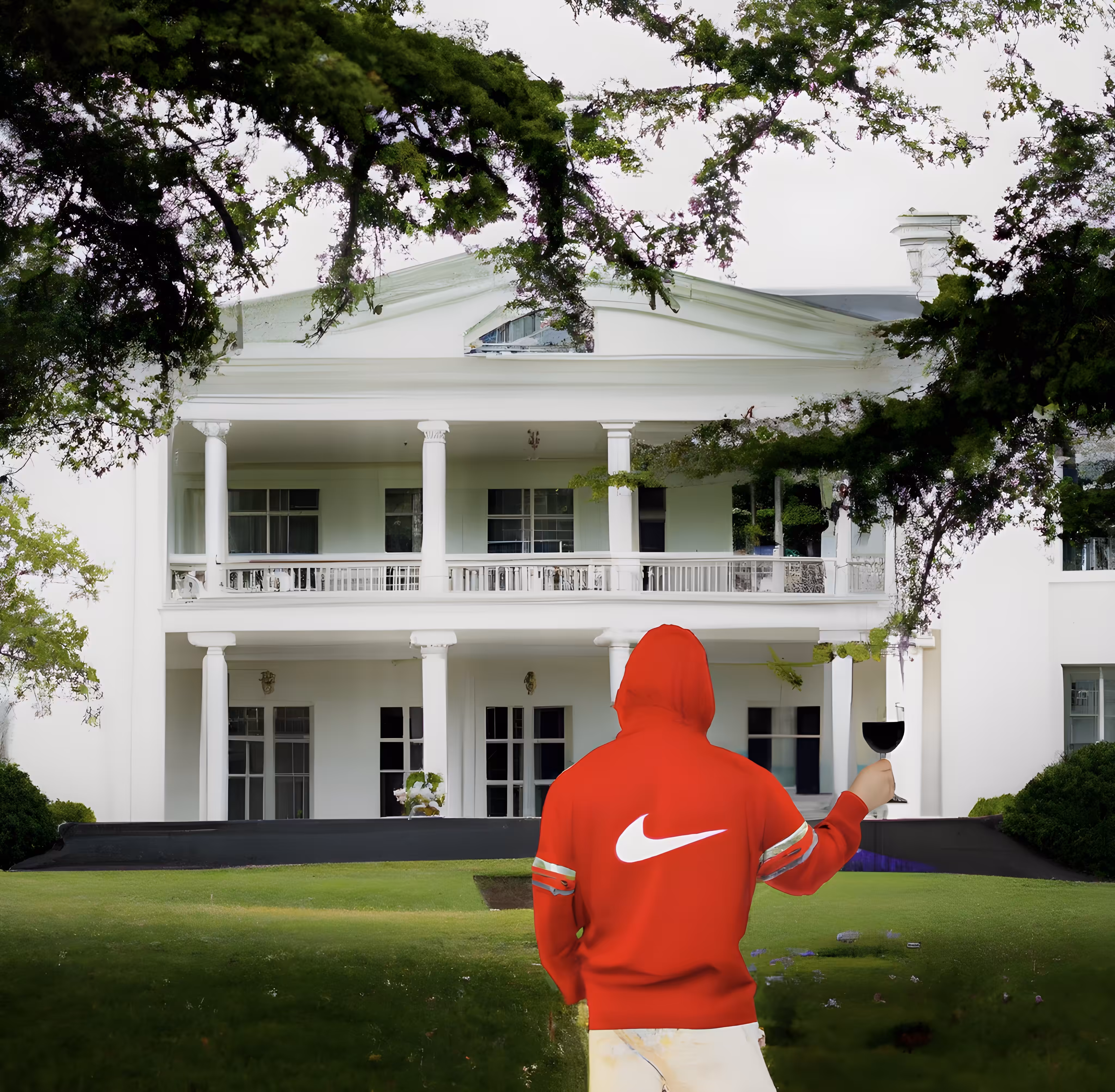 W1NE SERVED AT THE MANSION