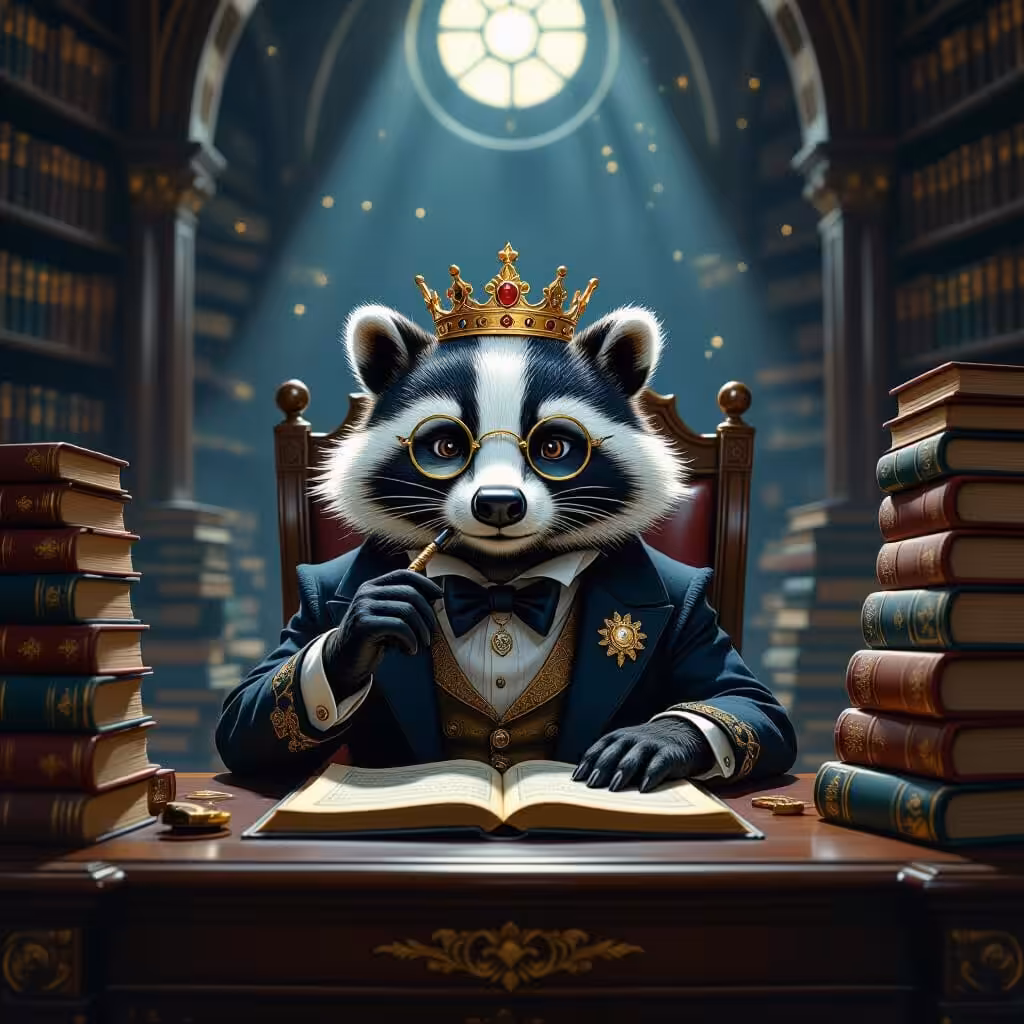 NightCafe Creations: Badger 1