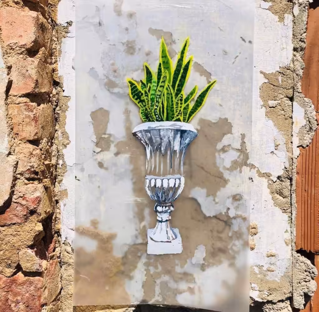 Espada de Iansã em vaso colonial, 2021.