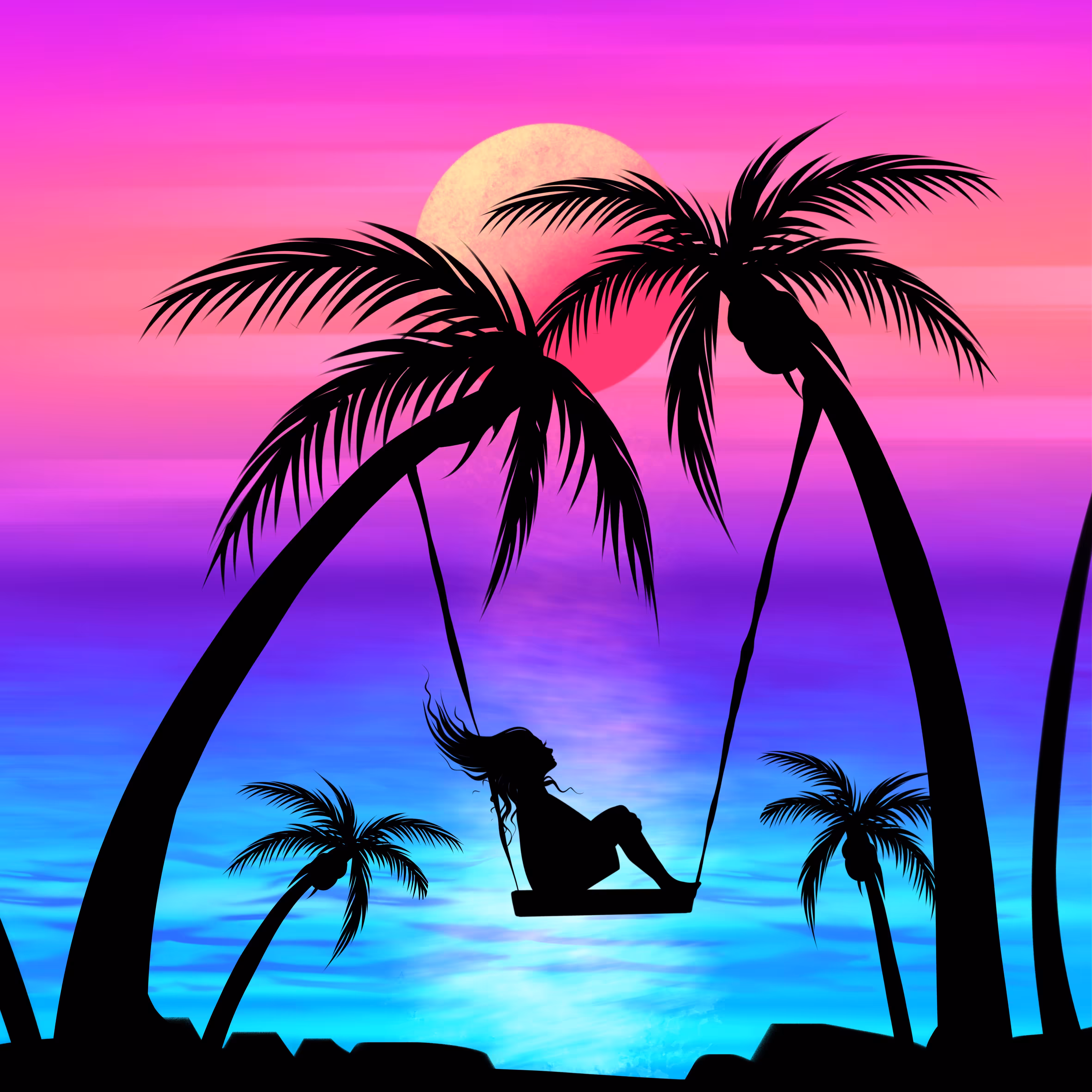 Neon sunrise