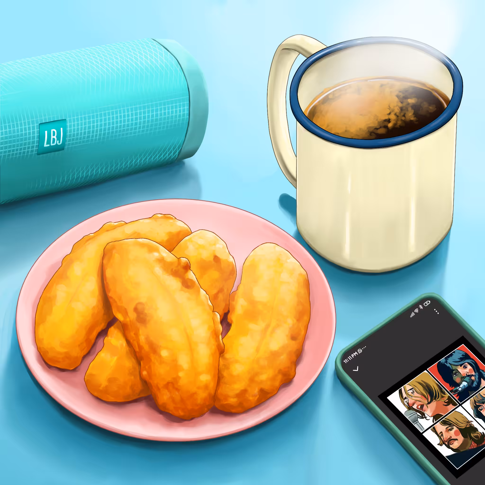 Pisang Goreng & Kopi Hitam