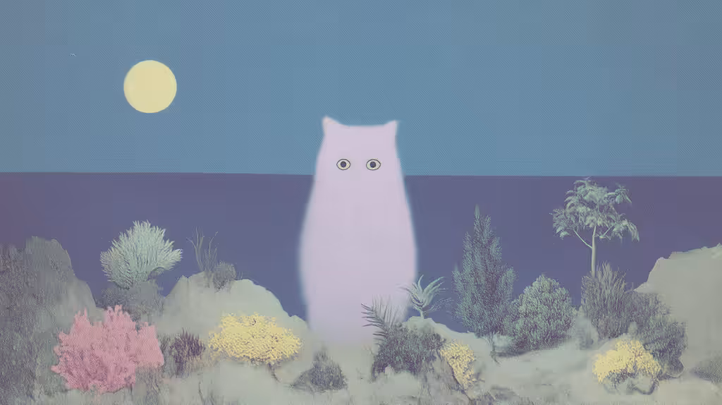 A Peaceful Evening in the Moonlight