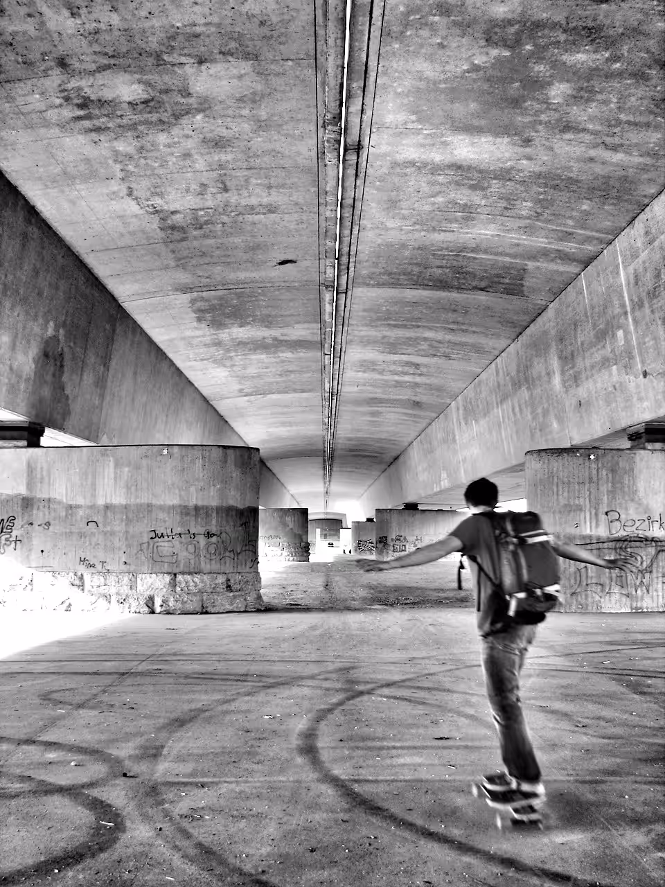 under the bridge