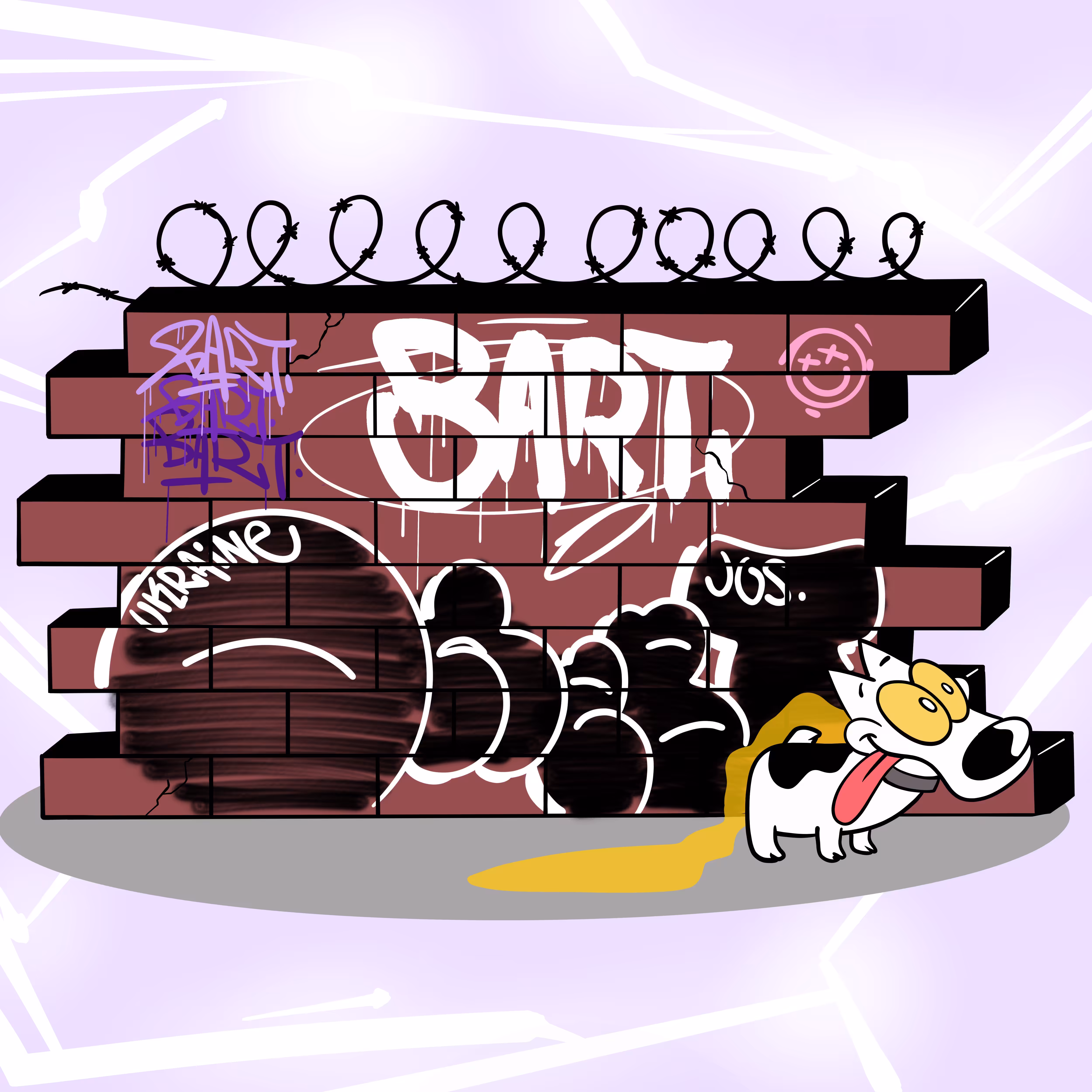 Street THROW-UP