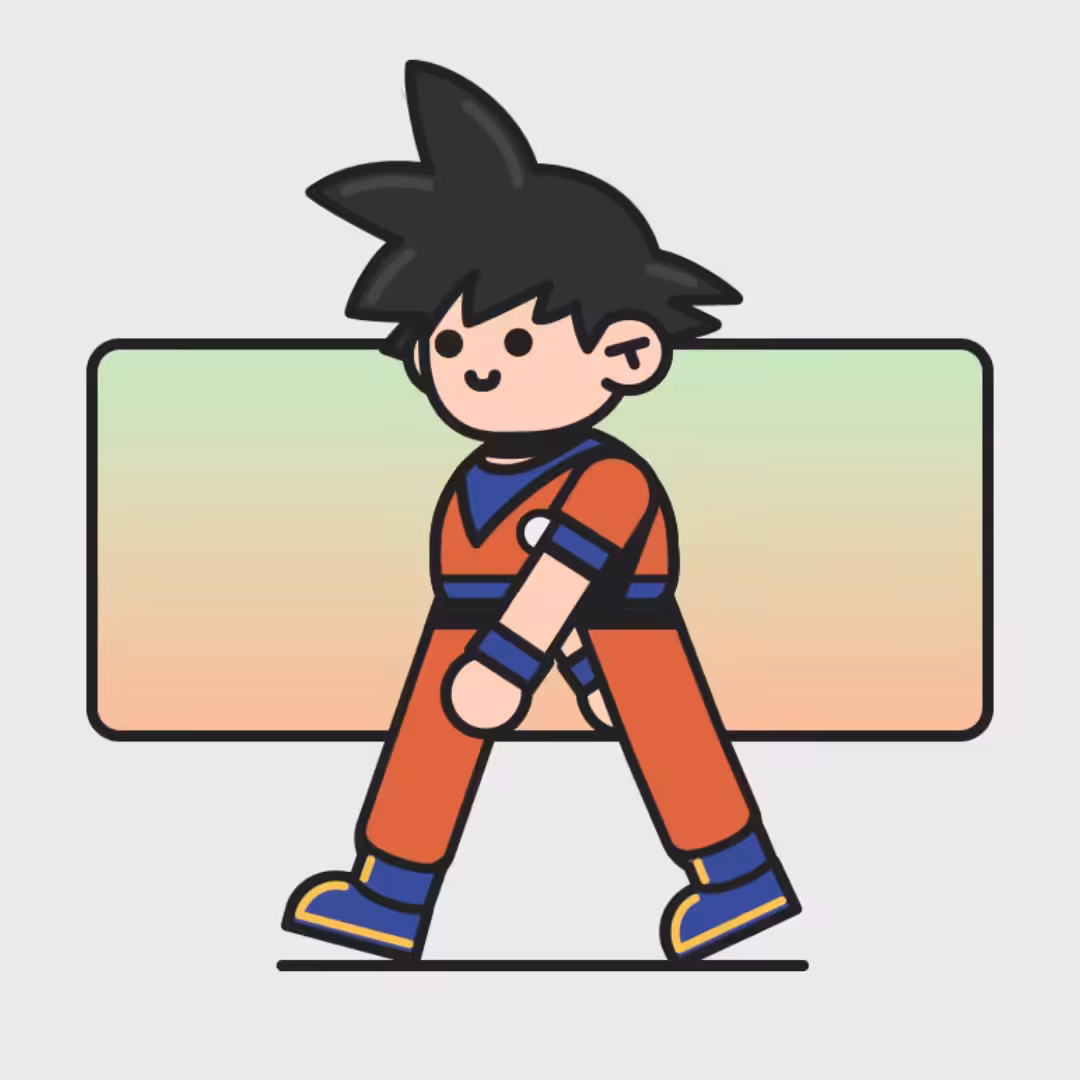 #LetsWalk - Goku #013
