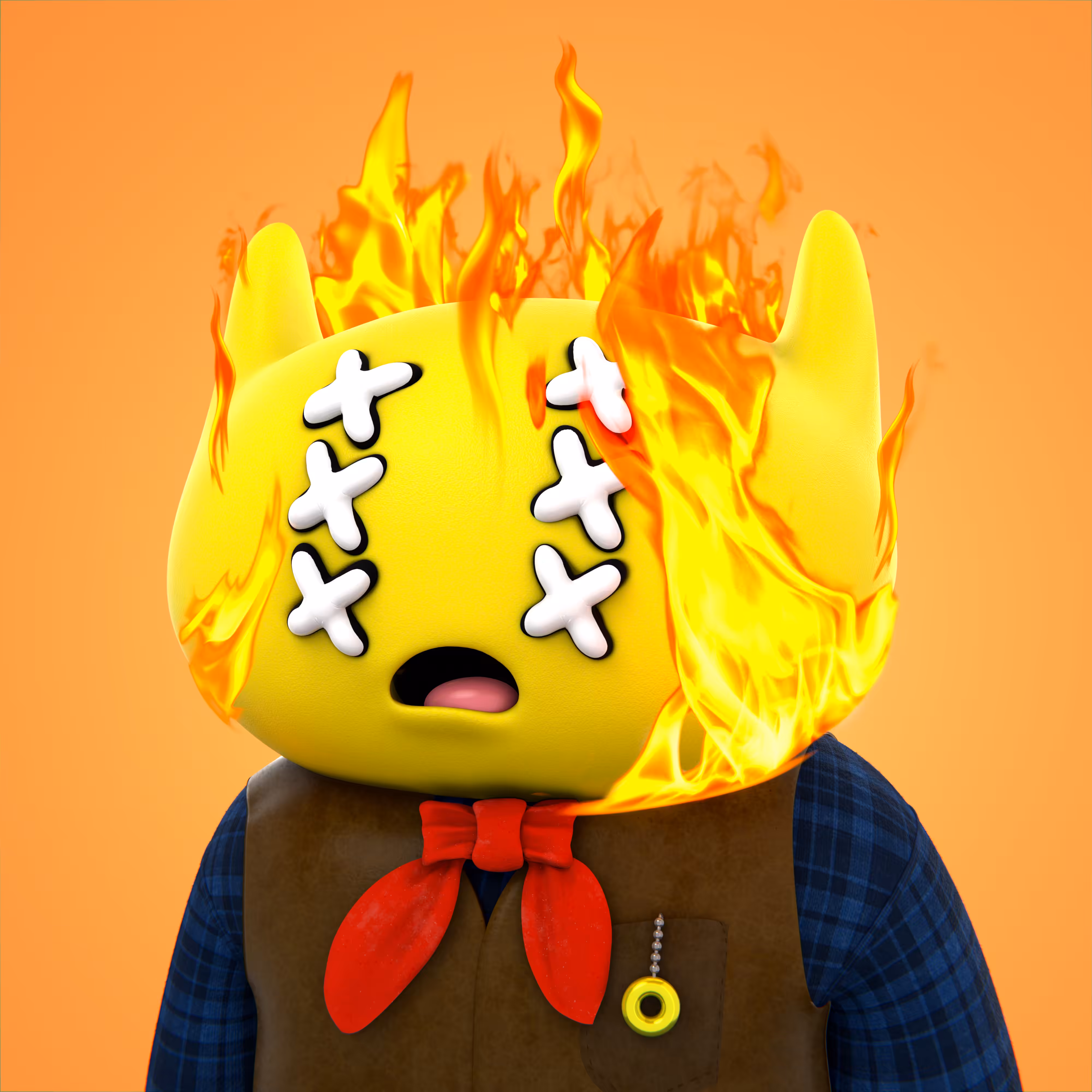 3D alien fren #7265