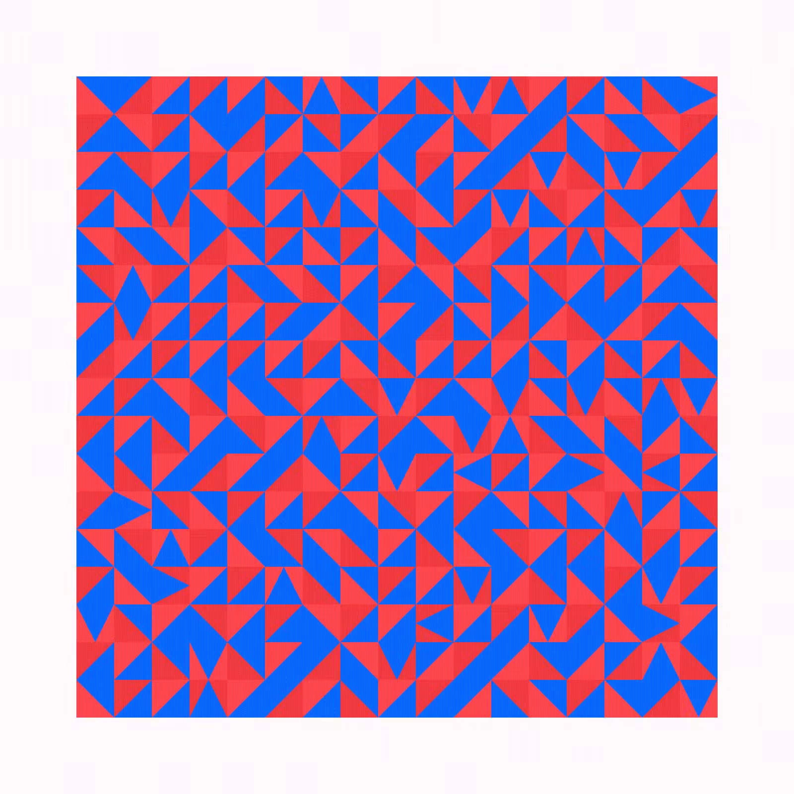 Triangle Pattern II #20