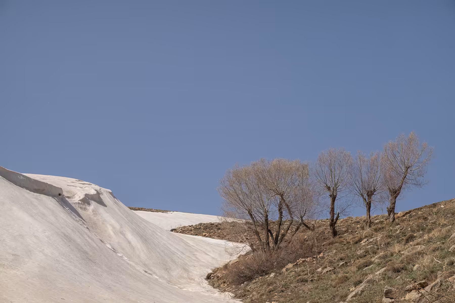 snowy hills