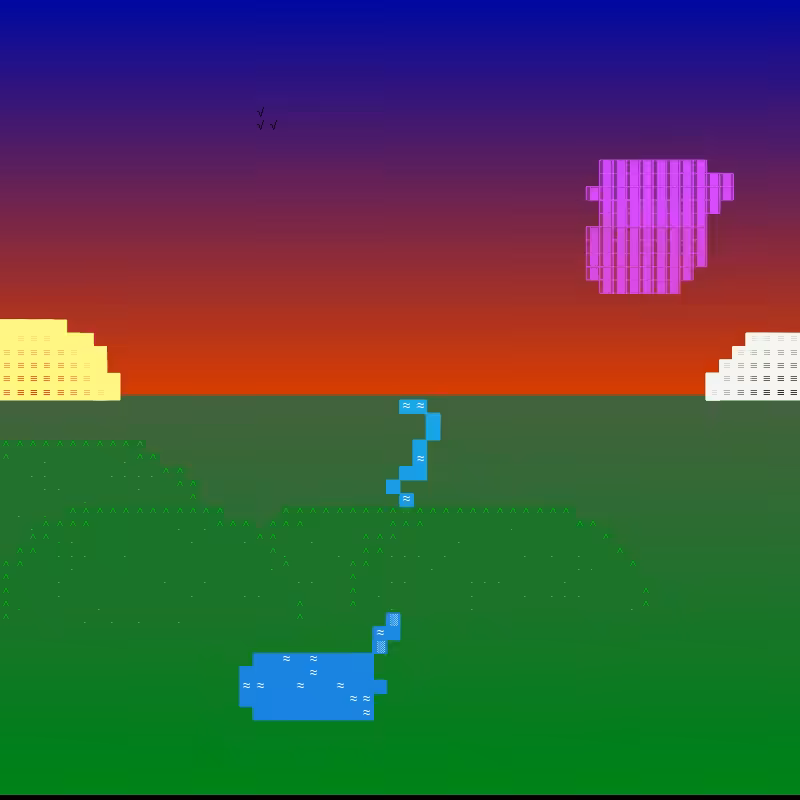 ascii landscapes 1 #1